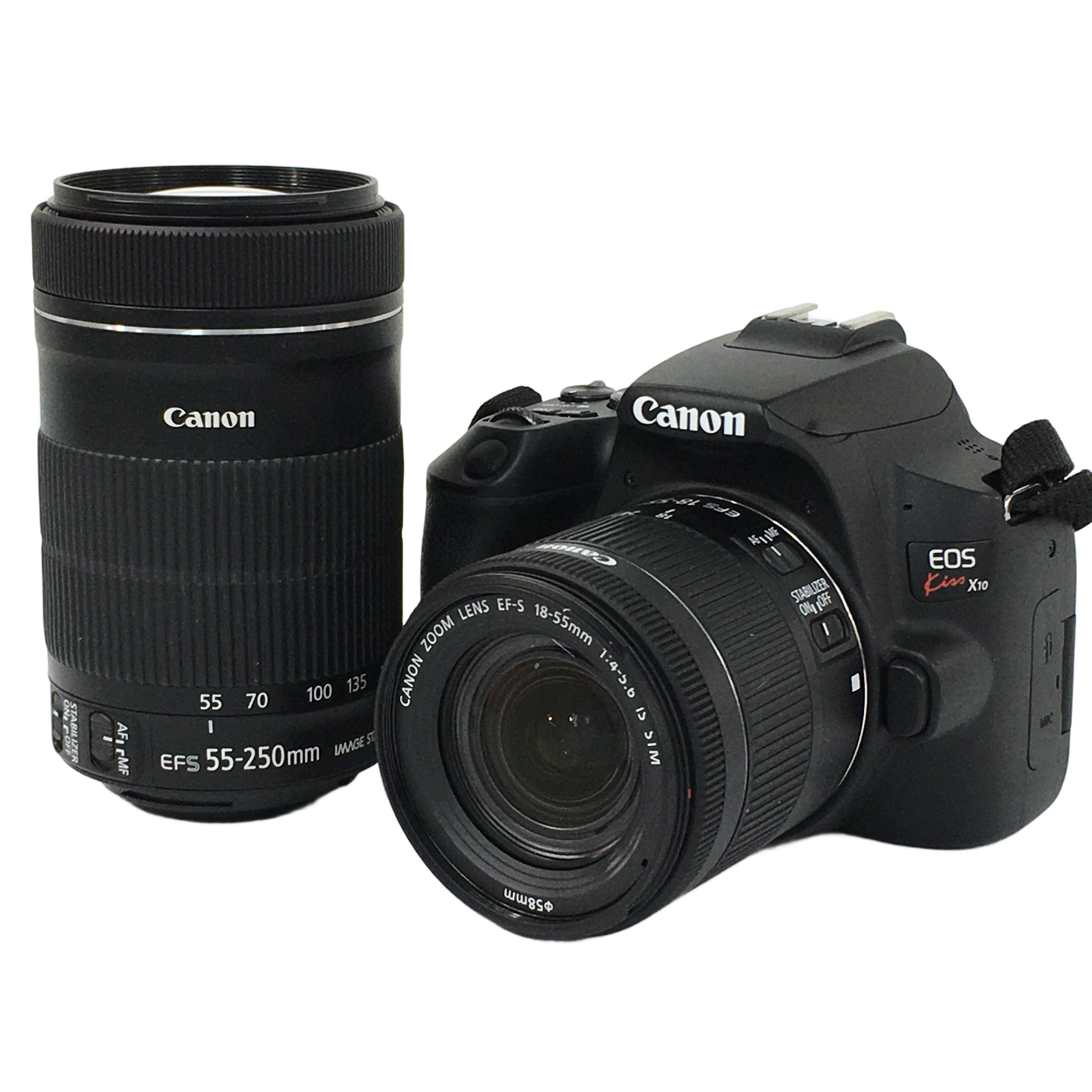 Canon EOS Kiss X10 ダブルズームキット|世界最軽量の軽快さと、一眼レフならではの本格描写をその手に