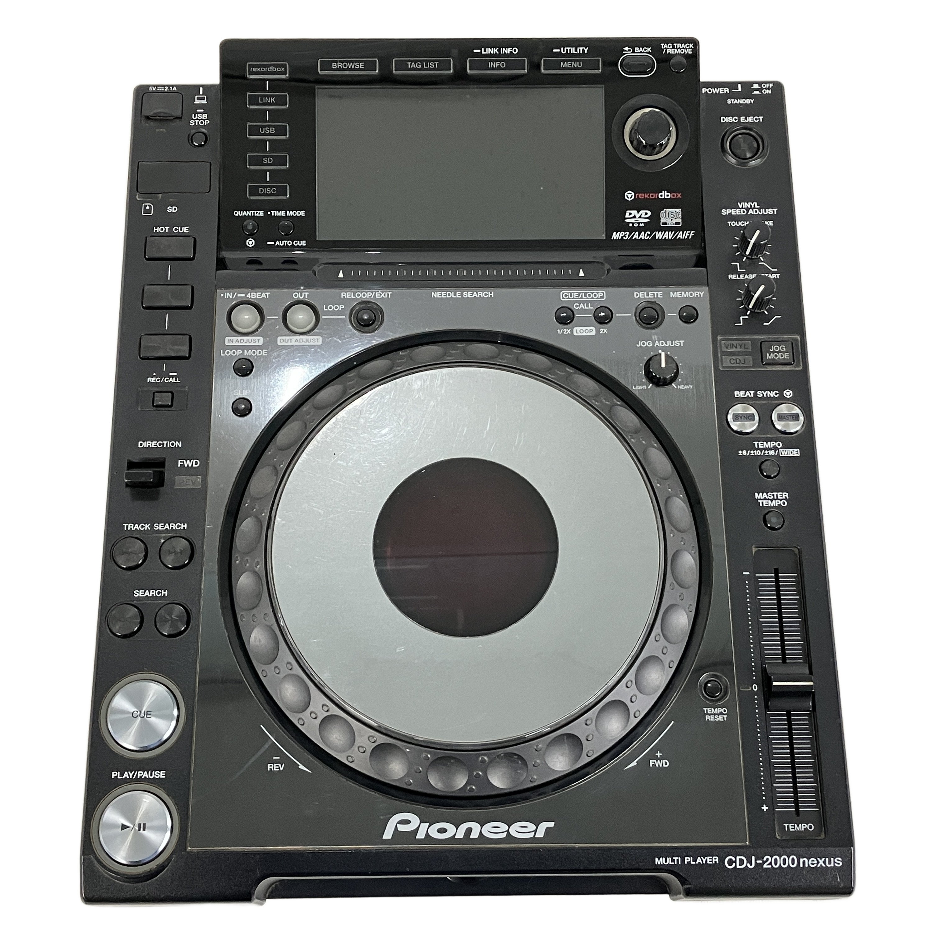 Pioneer CDJ-2000nexus|クラブの興奮をその指先に、世界基準の操作性と創造性を凝縮したマルチプレーヤー
