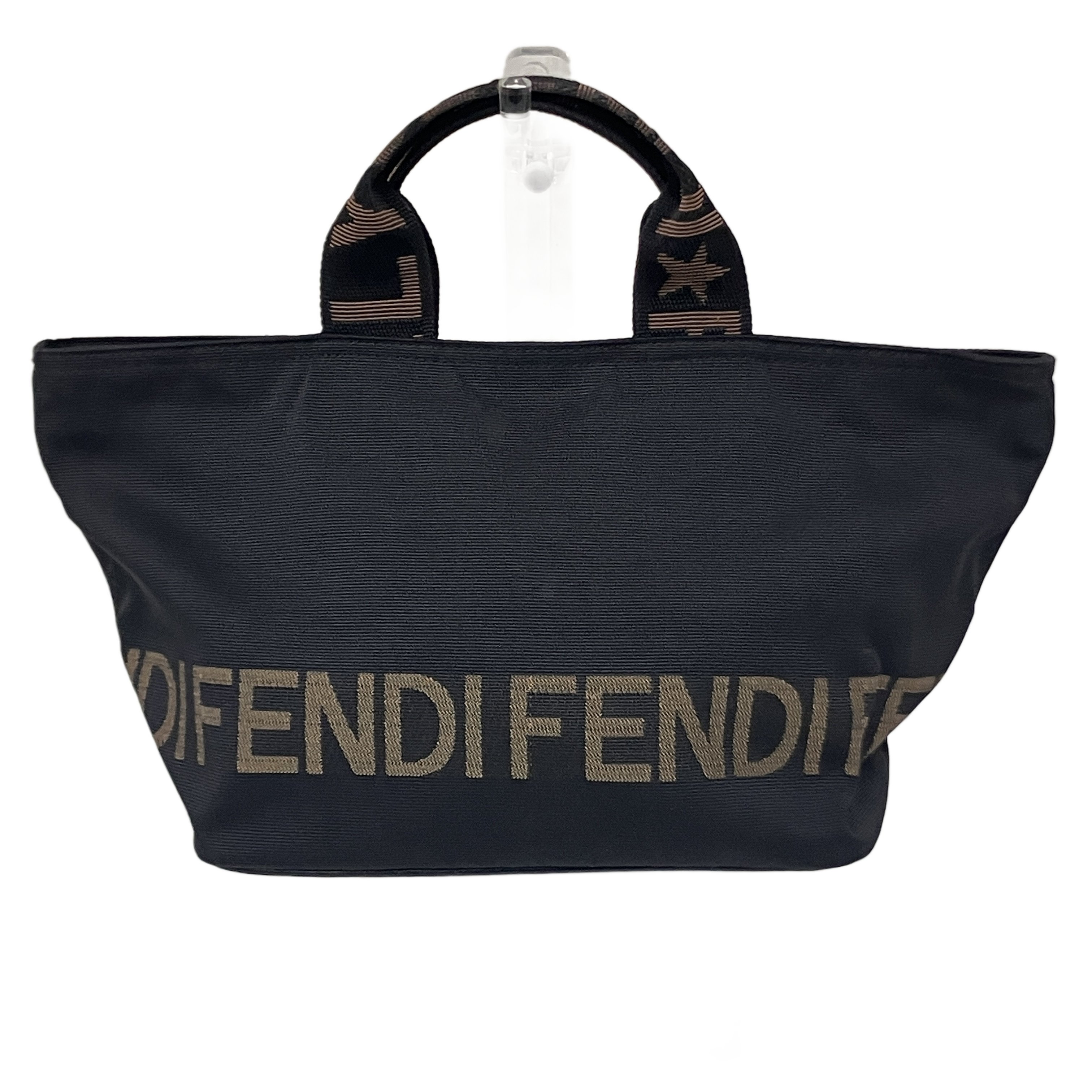 FENDI ナイロン ミニハンドバッグ ブラック