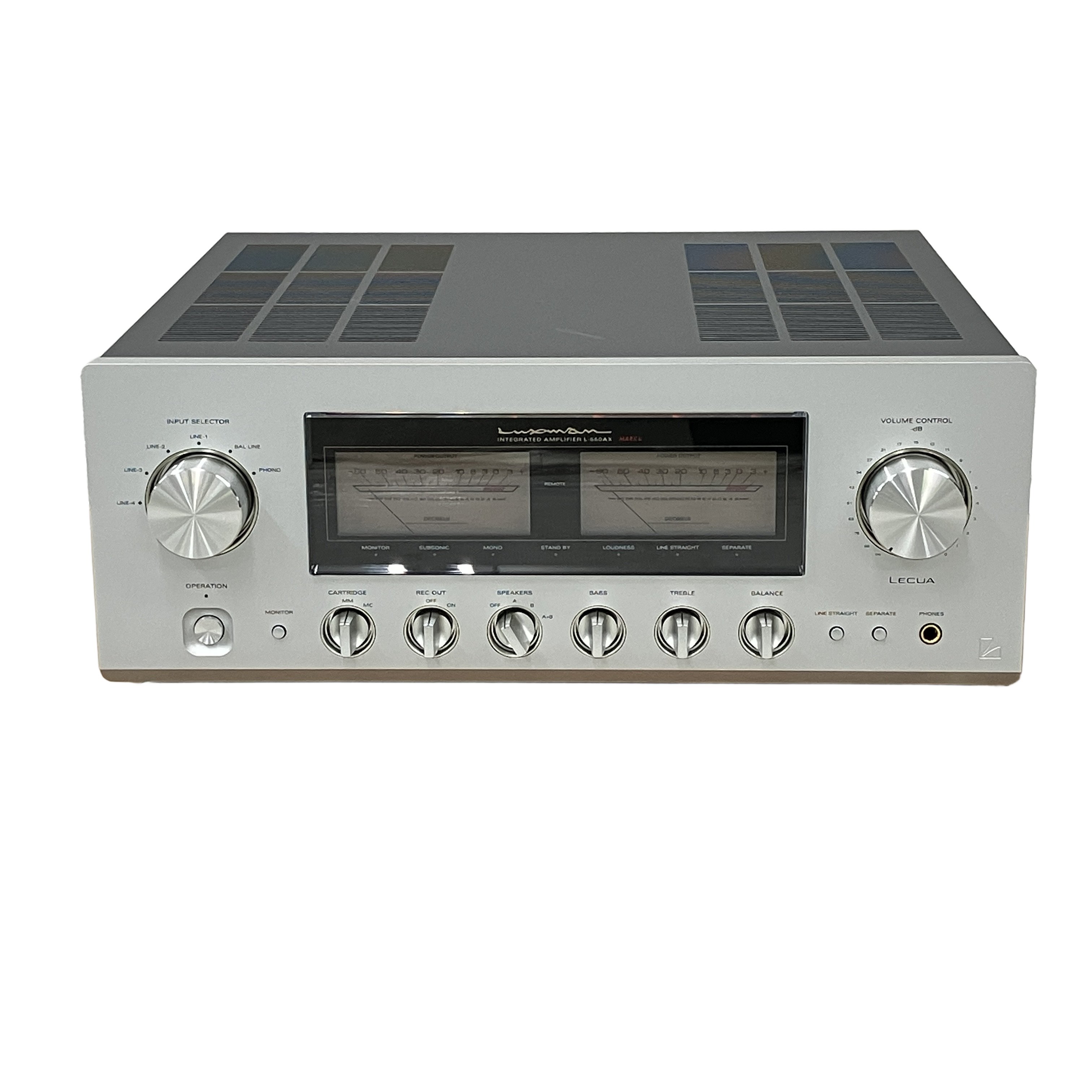 LUXMAN L-550AX MARK II (純A級プリメインアンプ):メーターの揺れが、音楽の魂を呼び覚ます。至高の艶と密度を誇る純A級の到達点。