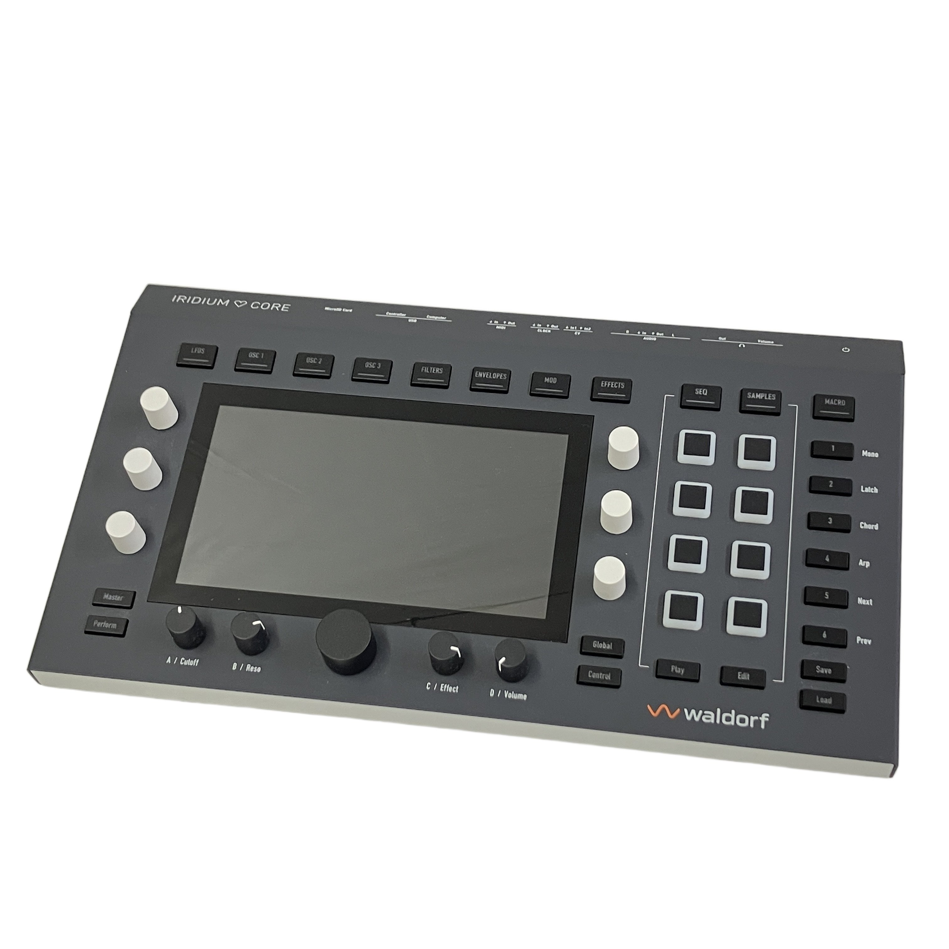 Waldorf Iridium Core (ポリフォニック・シンセサイザー):フラッグシップの頭脳を凝縮。無限の音作りを約束する、最強のサウンドデザイン・コア。