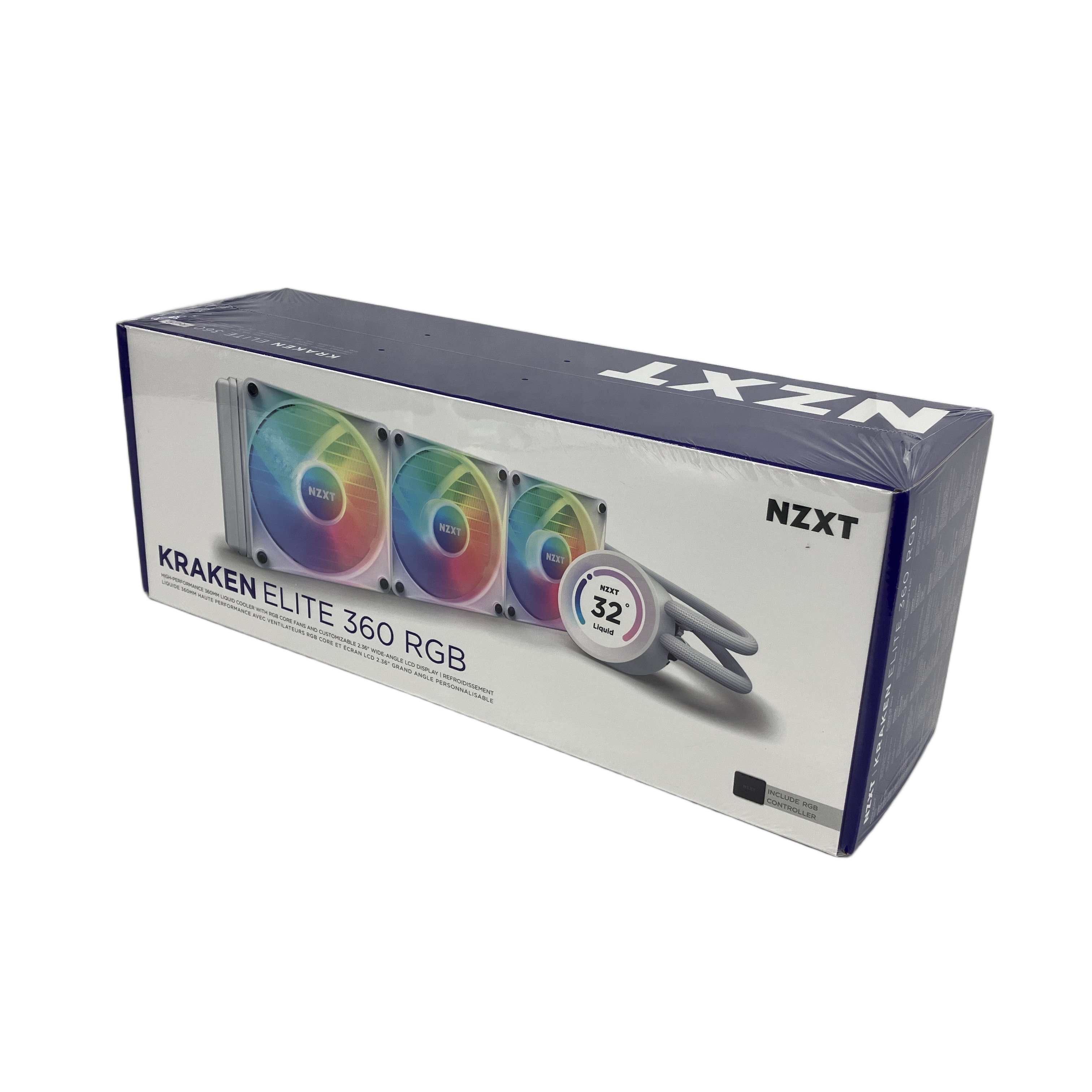 NZXT KRAKEN ELITE 360 RGB CPUクーラー 360mm