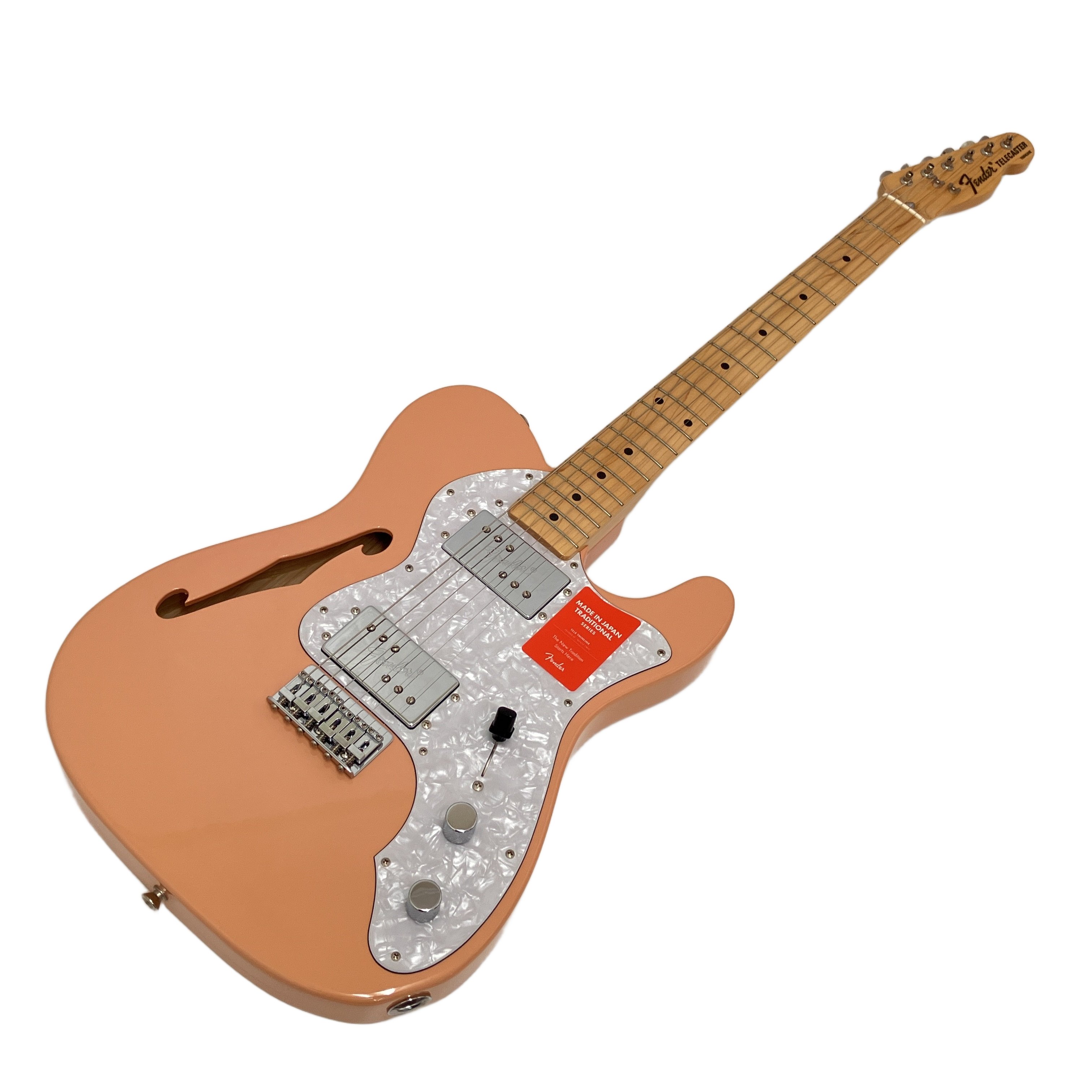 軽量なシンライン構造の日本製テレキャスター、Fender Traditional 70s Thinline。