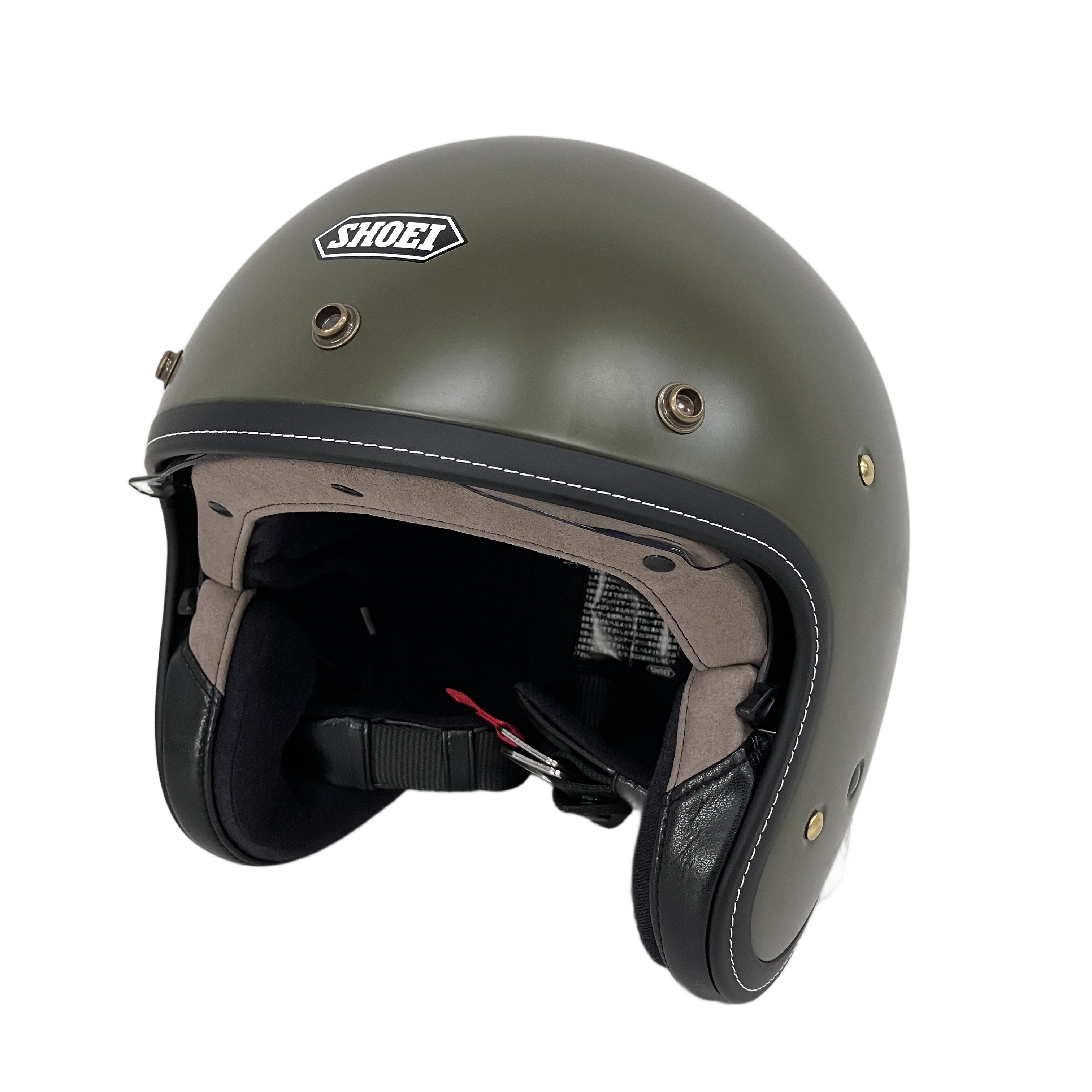 SHOEI J・O ジェットヘルメット モスグリーン XL