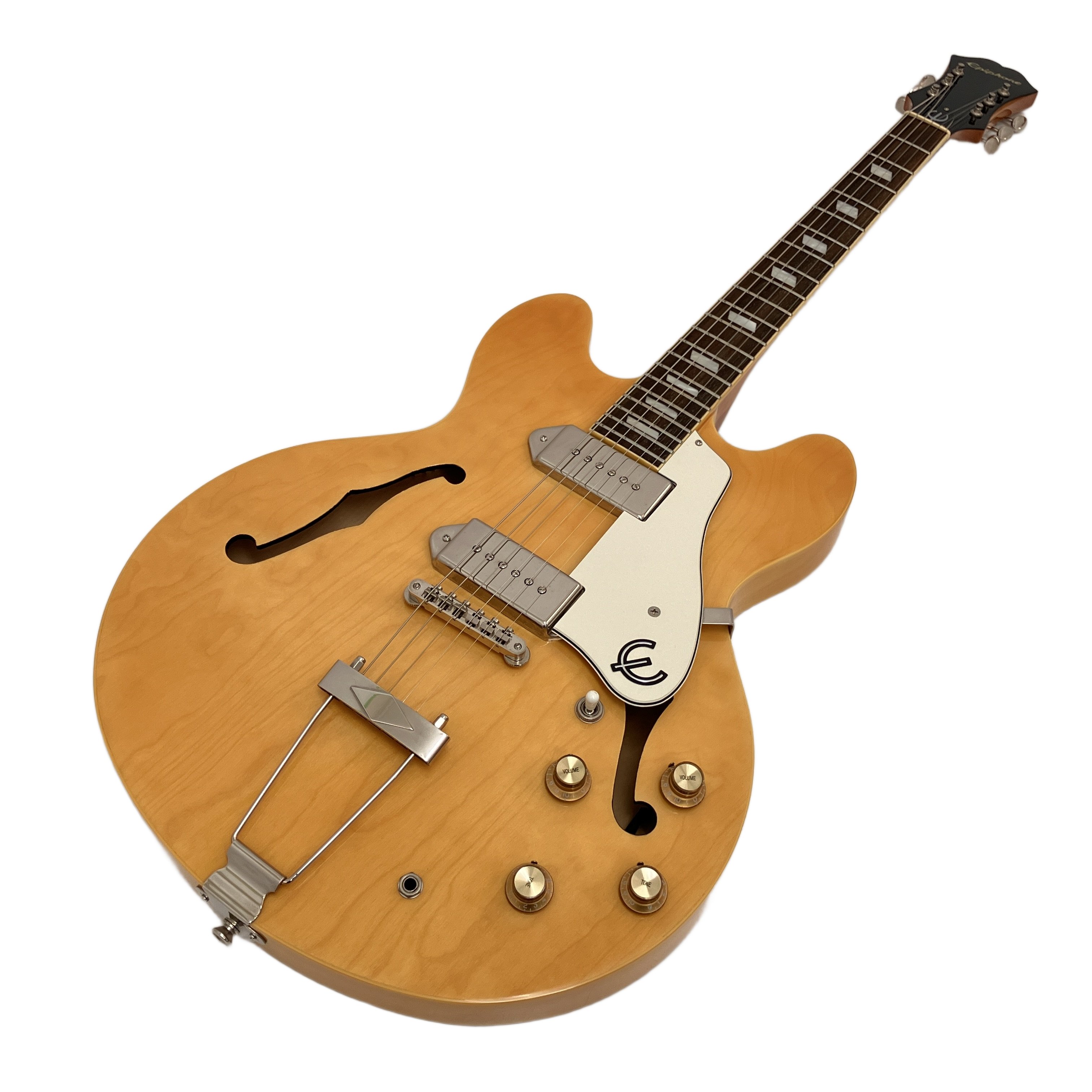 フルホロウ構造の定番セミアコ、Epiphone Casino。