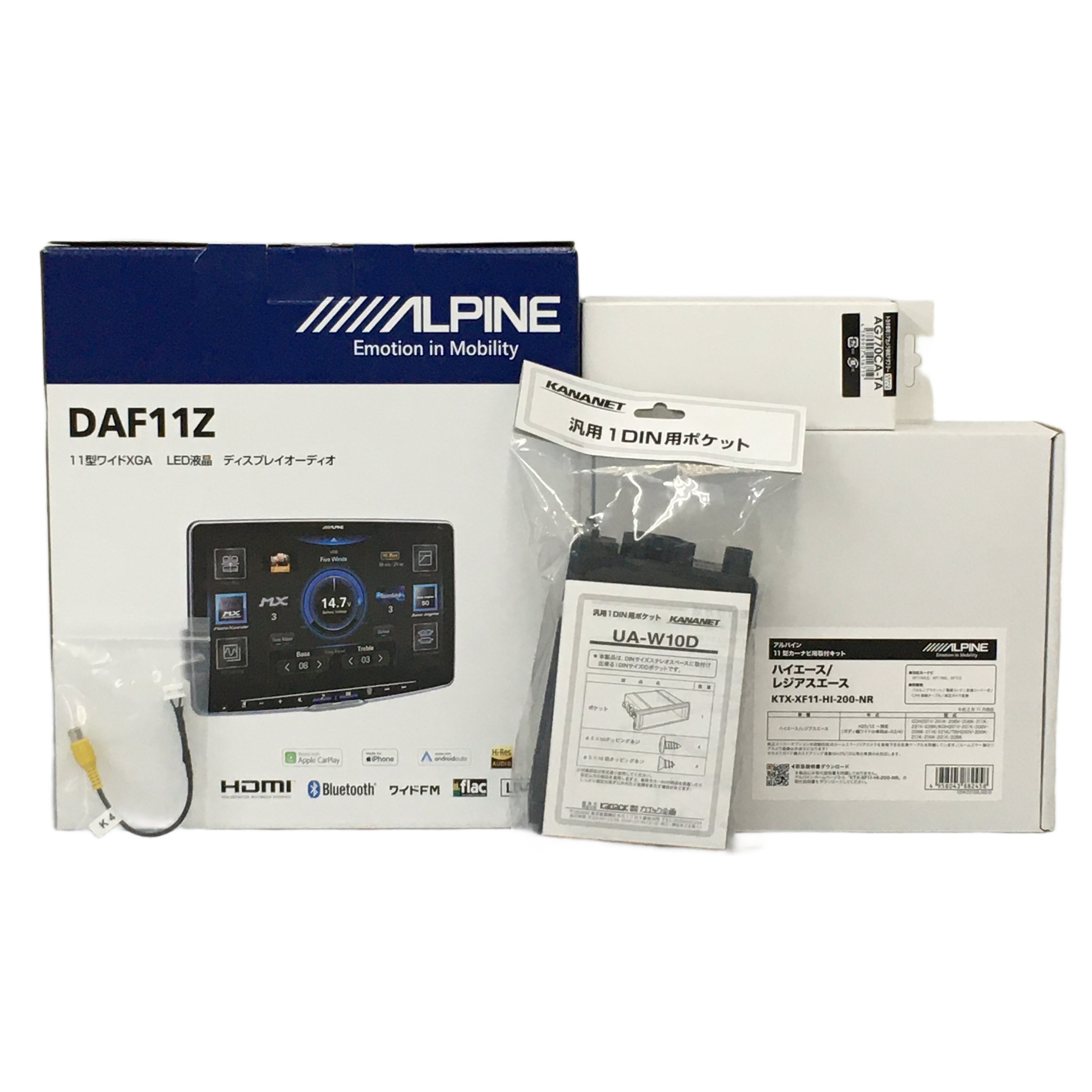 ALPINE DAF11Z-HI-200 ディスプレイオーディオ 11型