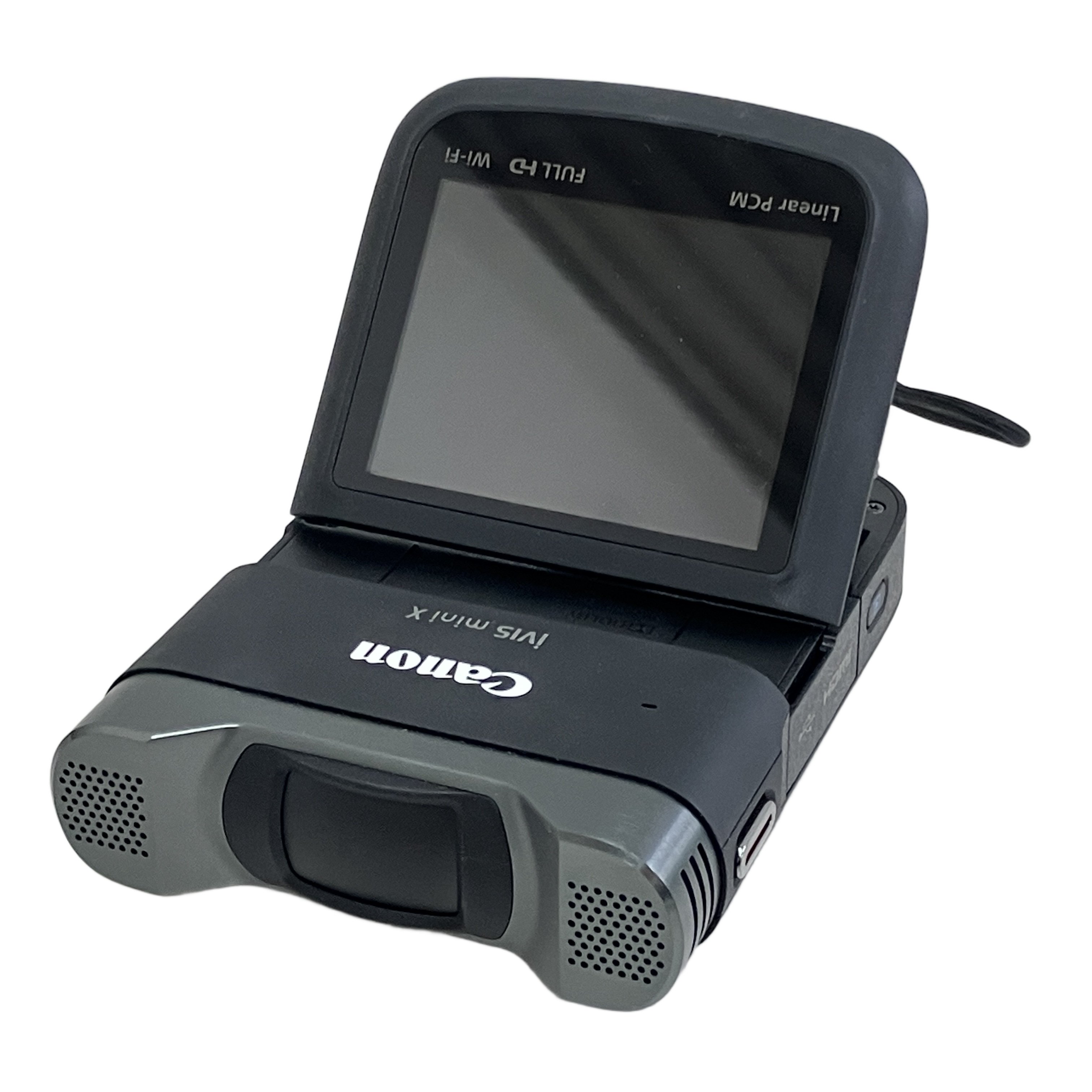 Canon iVIS mini X|高音質リニアPCM録音、広角レンズが描く圧倒的な臨場感と自撮りの自由度