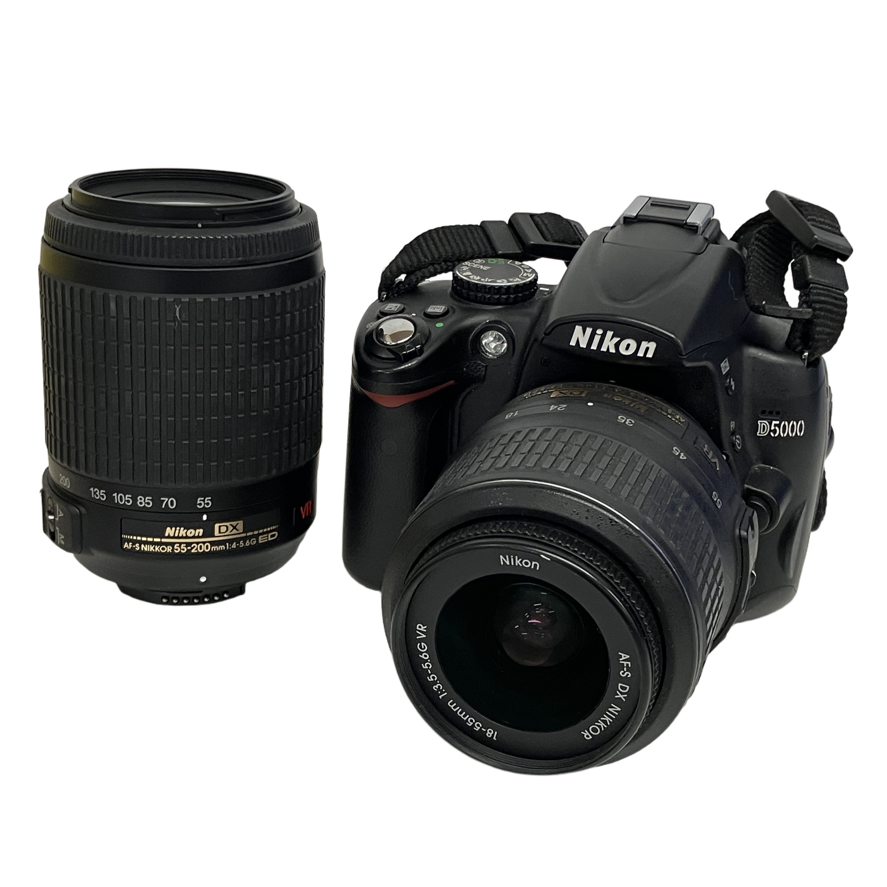NIKON D5000 一眼レフ 18-55mm/55-200mm