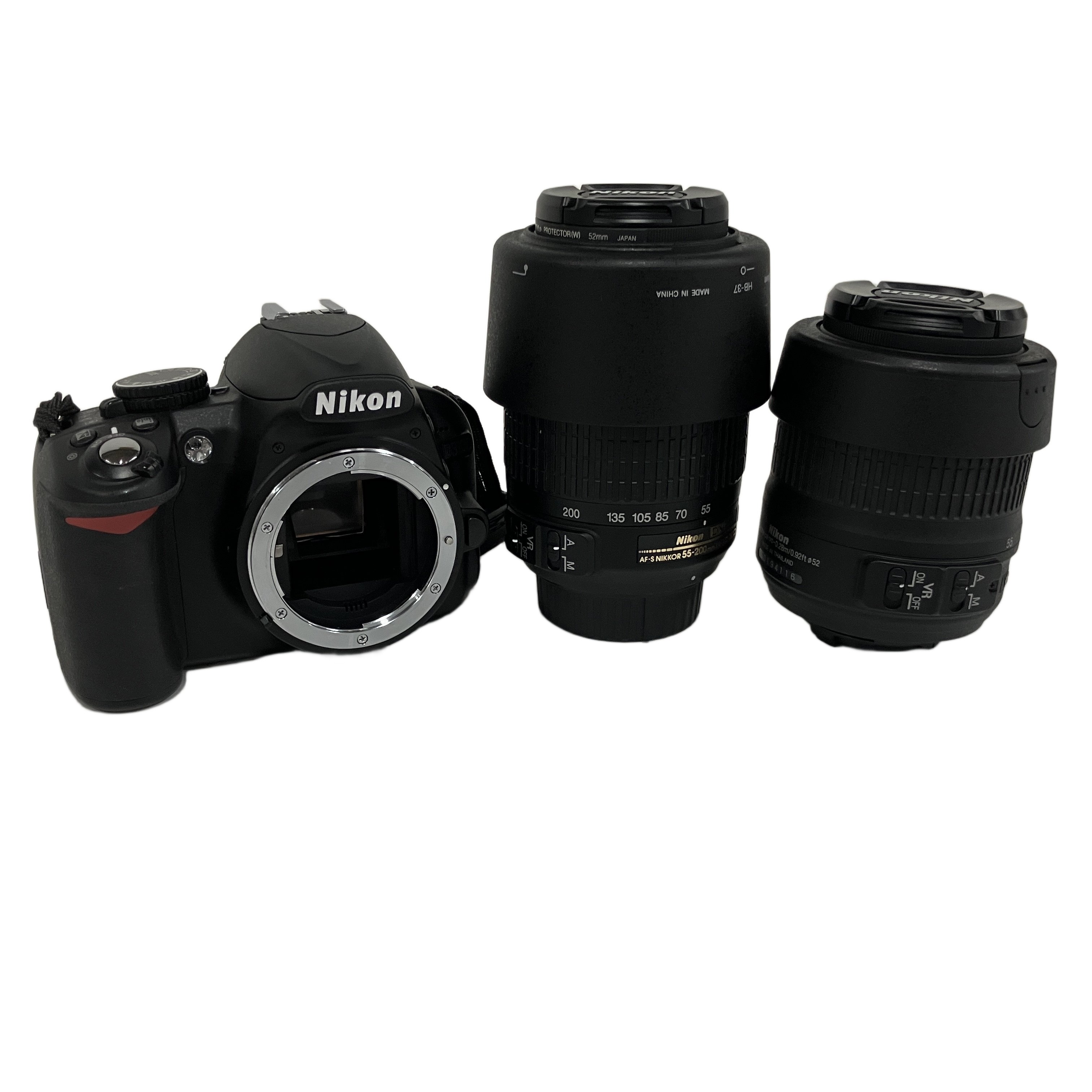 NIKON D3100 デジタル一眼レフカメラ 18-55mm/55-200mm