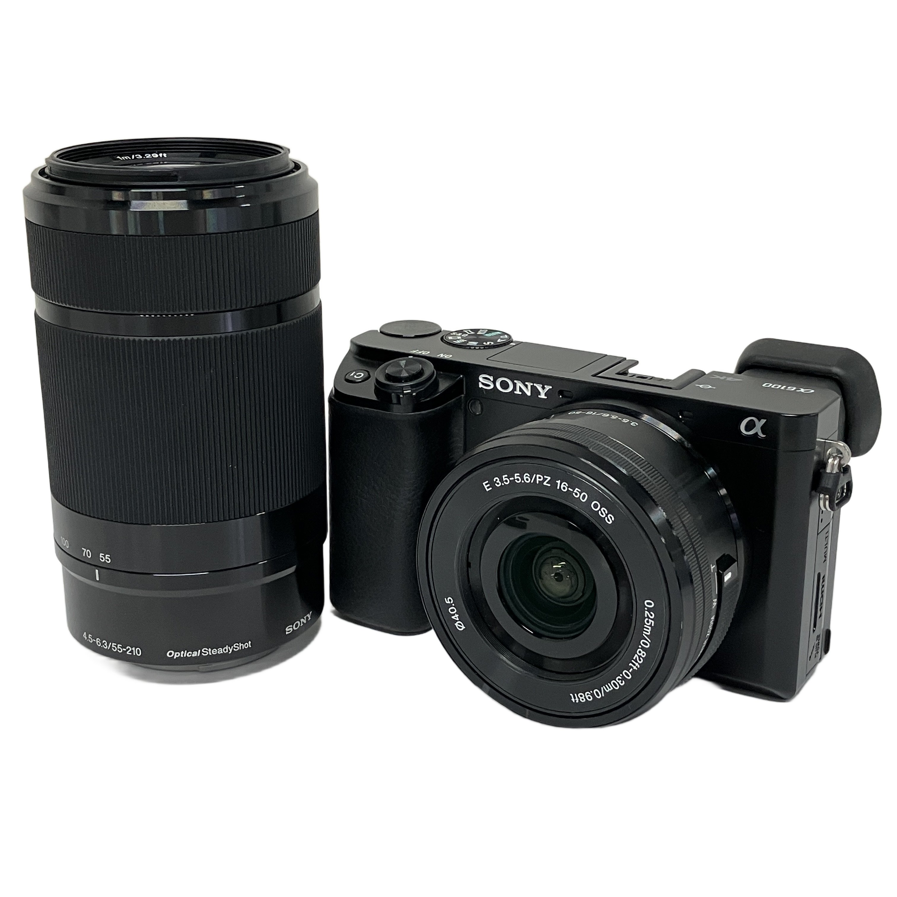 SONY α6100 ダブルズームレンズキット|0.02秒の超高速AF、瞳を追い続ける「リアルタイム瞳AF」搭載の決定版