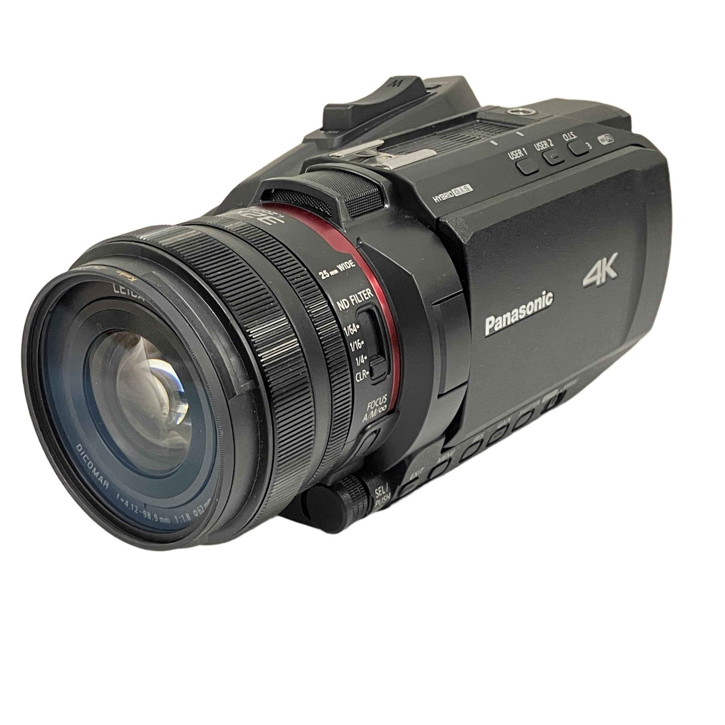 Panasonic HC-X2000-K (デジタル4Kビデオカメラ / VW-HU1ハンドル付属):最小・最軽量のボディに宿るプロフェッショナルの矜持。現場を制圧する4K 60pの最高峰。