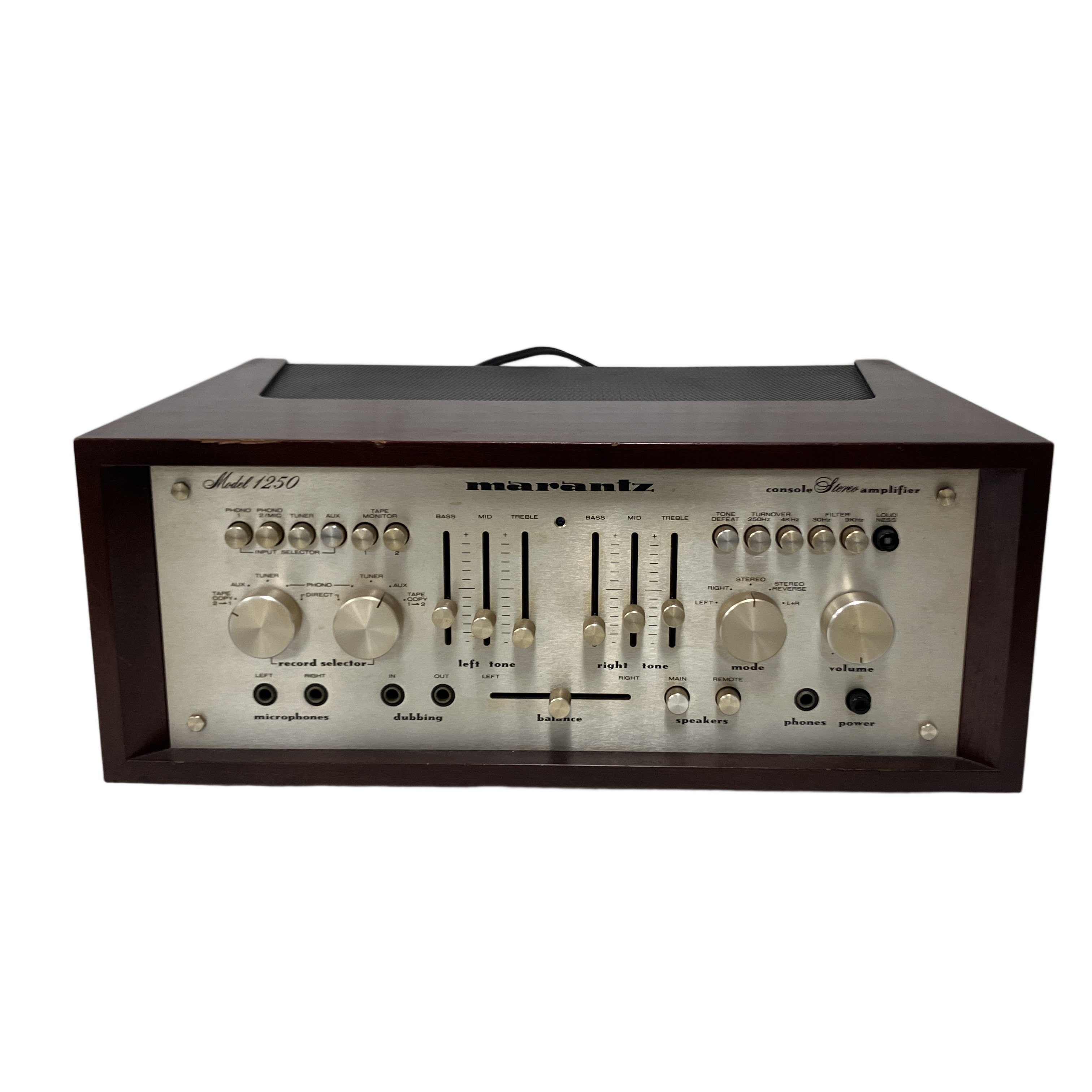 Marantz 1250|ヴィンテージ・マランツの最高峰、125W+125Wの圧倒的なパワーと米国設計の濃密な響き