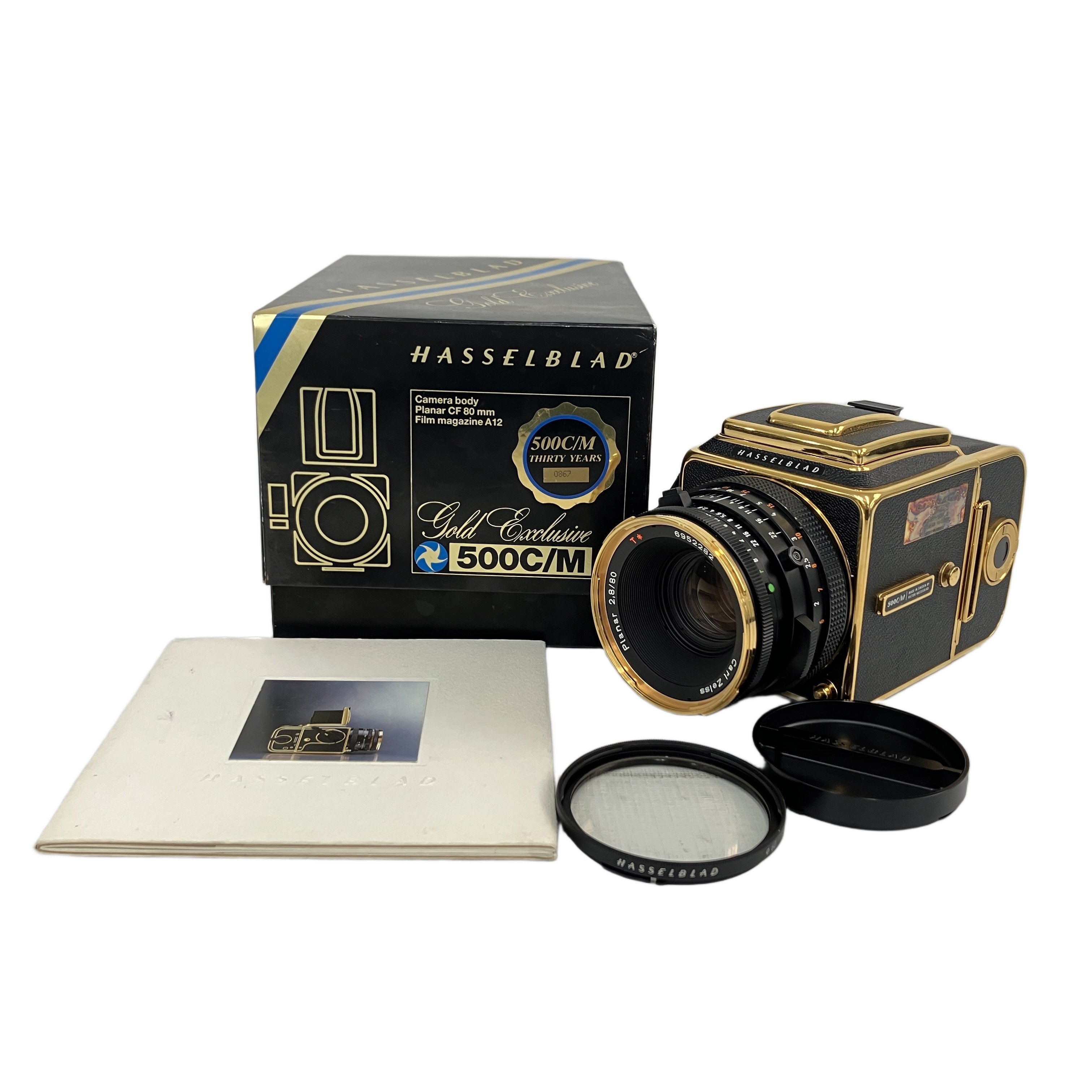 HASSELBLAD 500C/M 30周年記念ゴールド|黄金の輝きを纏う中判カメラの至宝