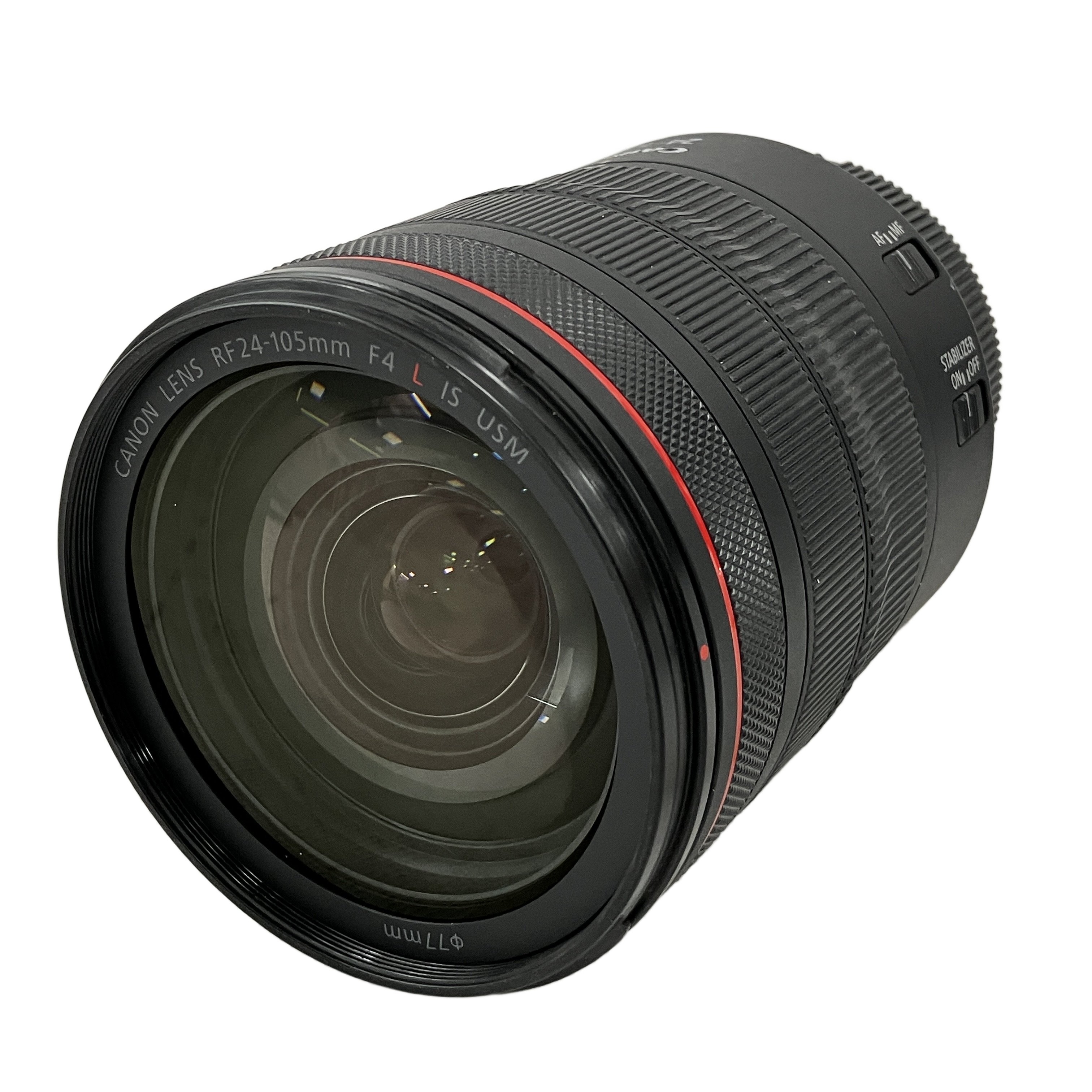 Canon RF24-105mm F4 L IS USM (フルサイズ対応/標準ズーム):広角から中望遠まで。レンズ交換の隙を与えず、すべての瞬間を最高傑作に変える。