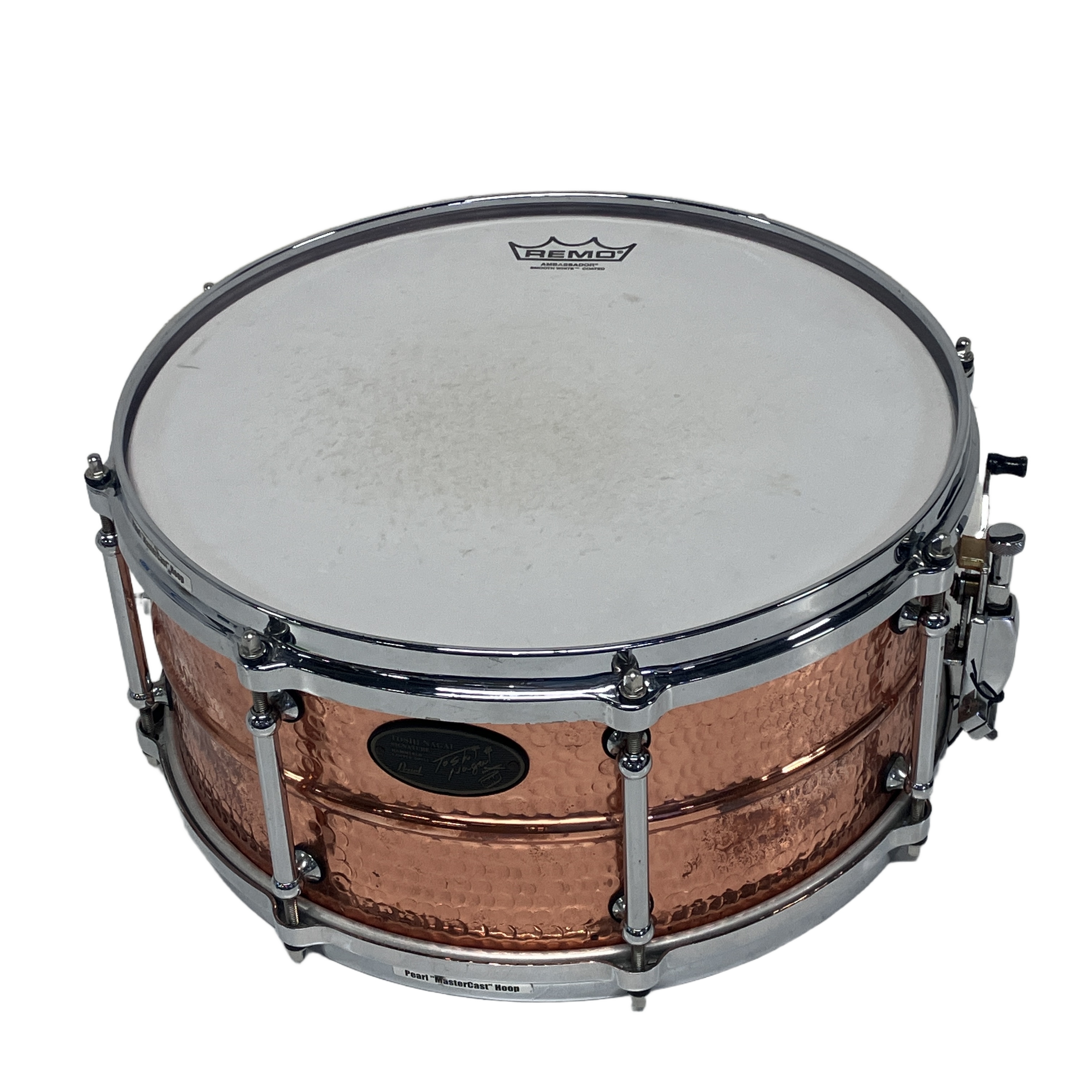 PEARL TOSHI NAGAI HAMMERED COPPER スネアドラム