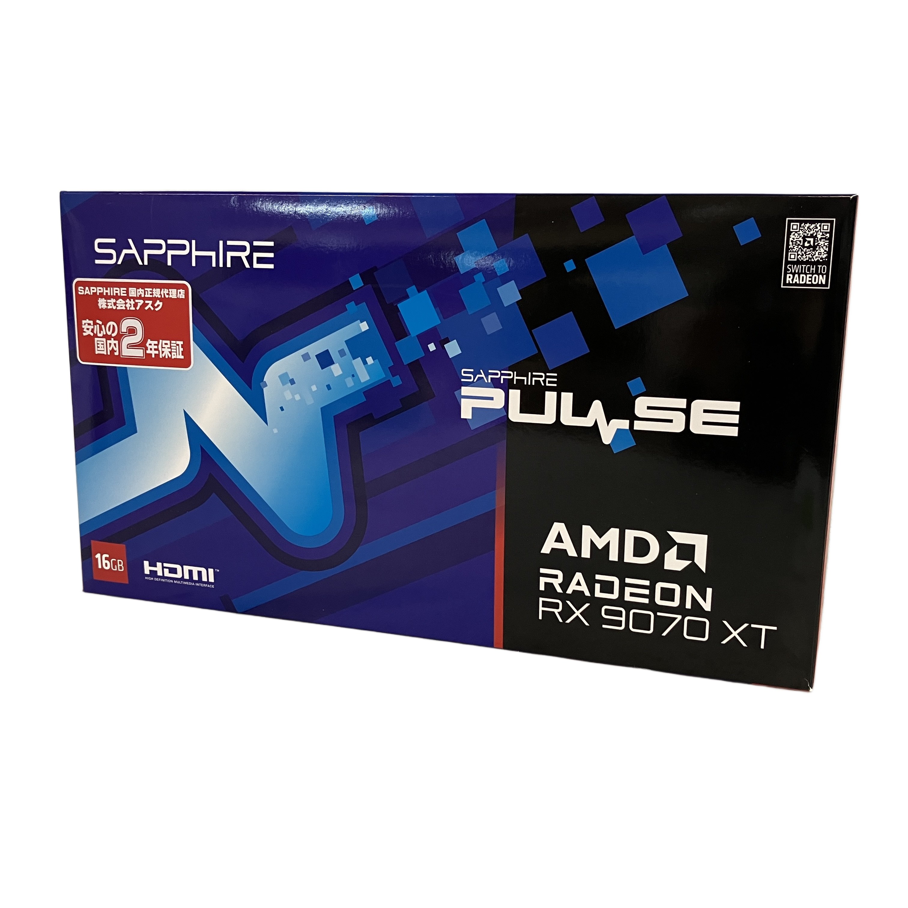 SAPPHIRE PULSE Radeon RX 9070 XT グラフィックボード 16GB