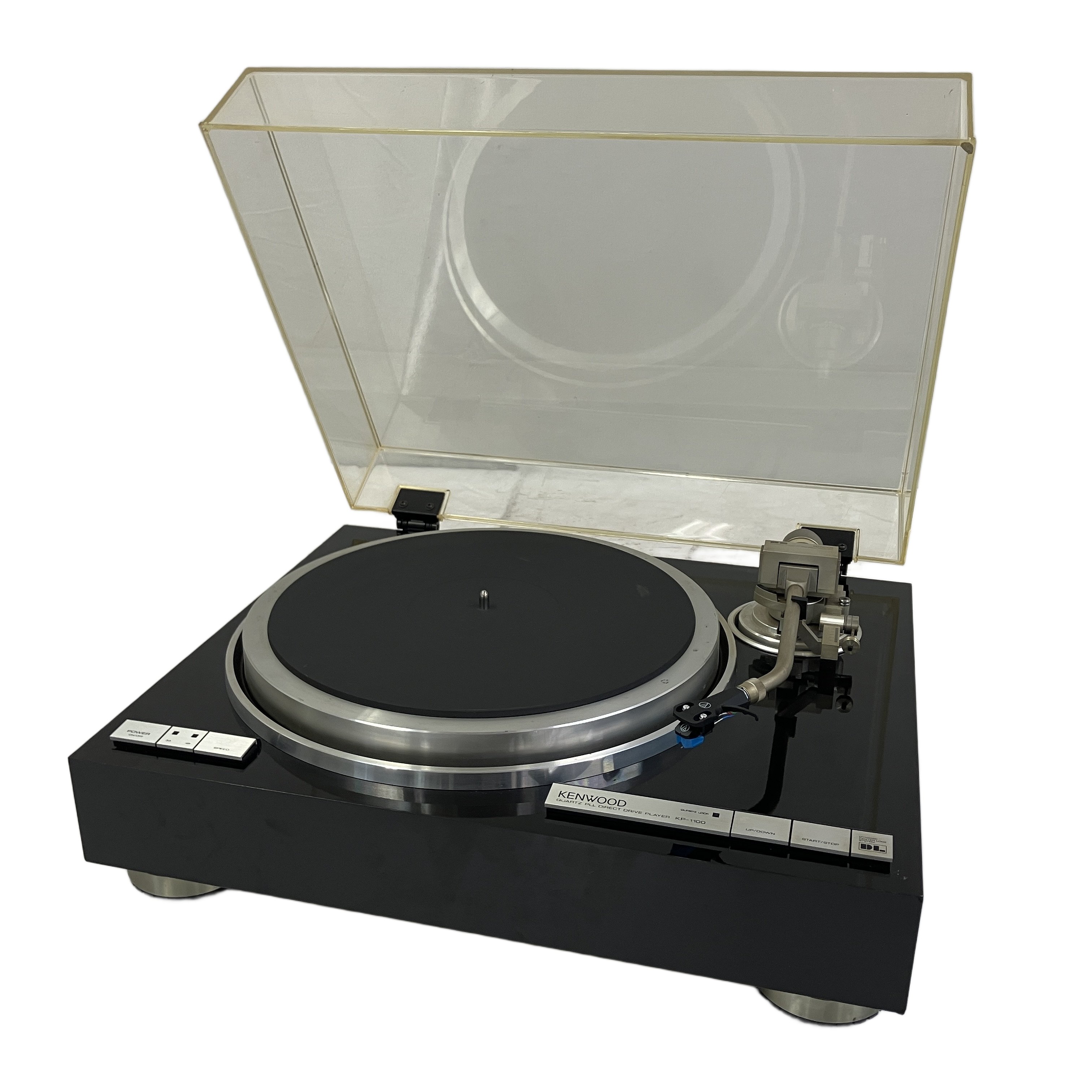 KENWOOD KP-1100 レコードプレーヤー AT-VM95C/H