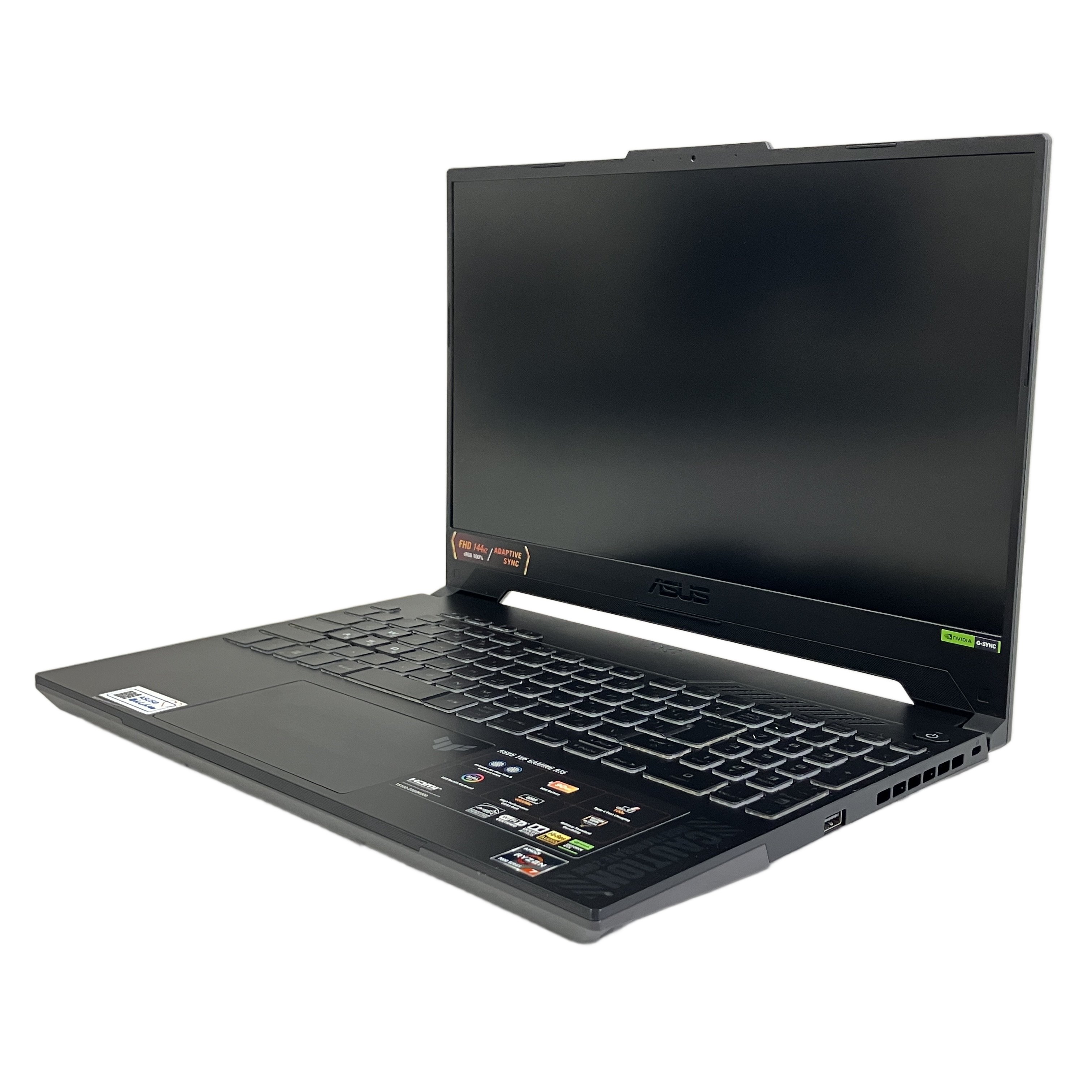 ASUS TUF Gaming A15 FA507NVR|RTX 4060と32GBメモリ搭載、軍用級の堅牢性とゲーム性能が融合