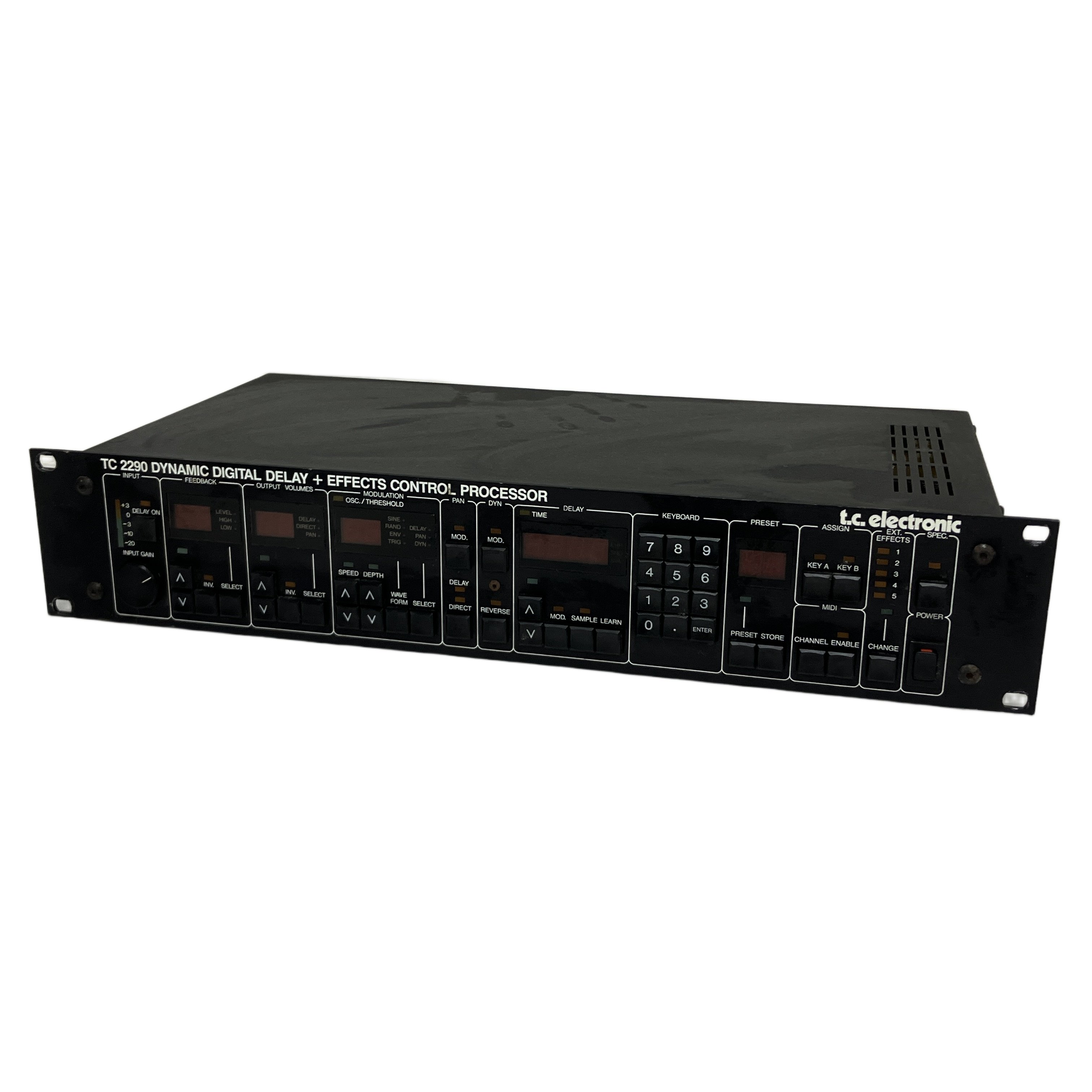 tc electronic 2290|80年代の伝説を冠する、至高のダイナミックデジタルディレイと独創的なエフェクト制御