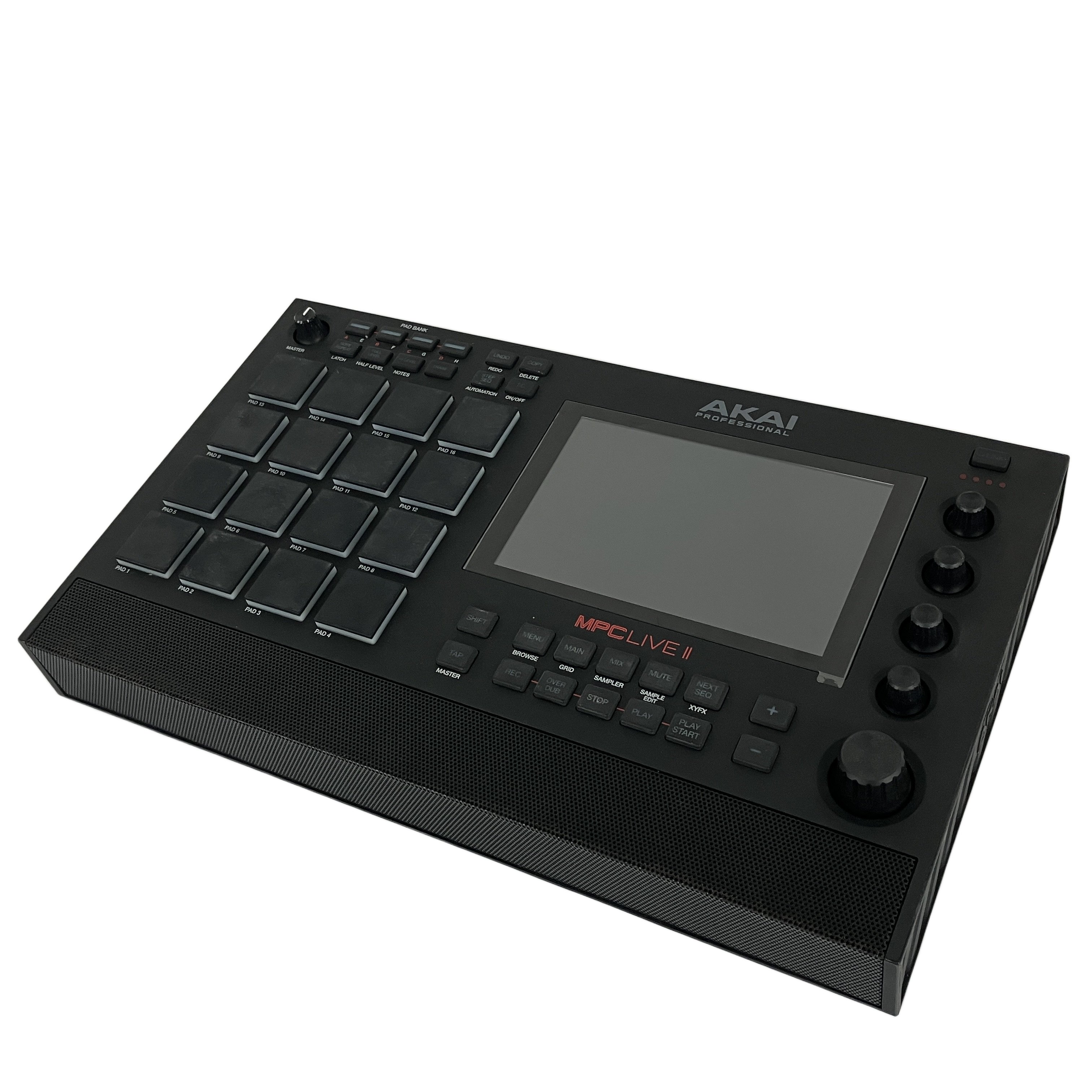 AKAI MPC Live II|内蔵スピーカーとバッテリーを搭載、場所を選ばず直感的なビートメイクを可能にする独立型サンプラー