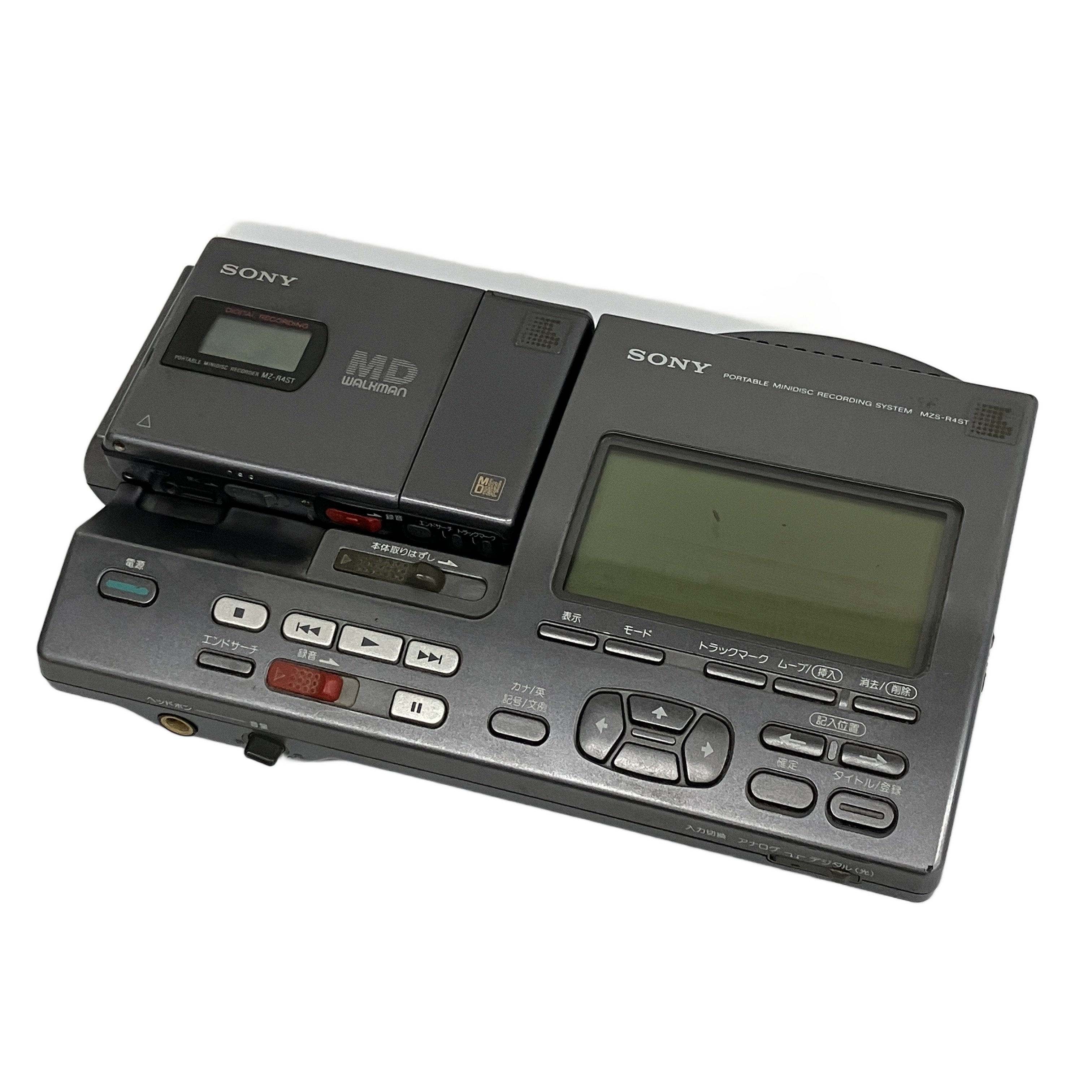 SONY MZS-R4ST ポータブルMDレコーダー