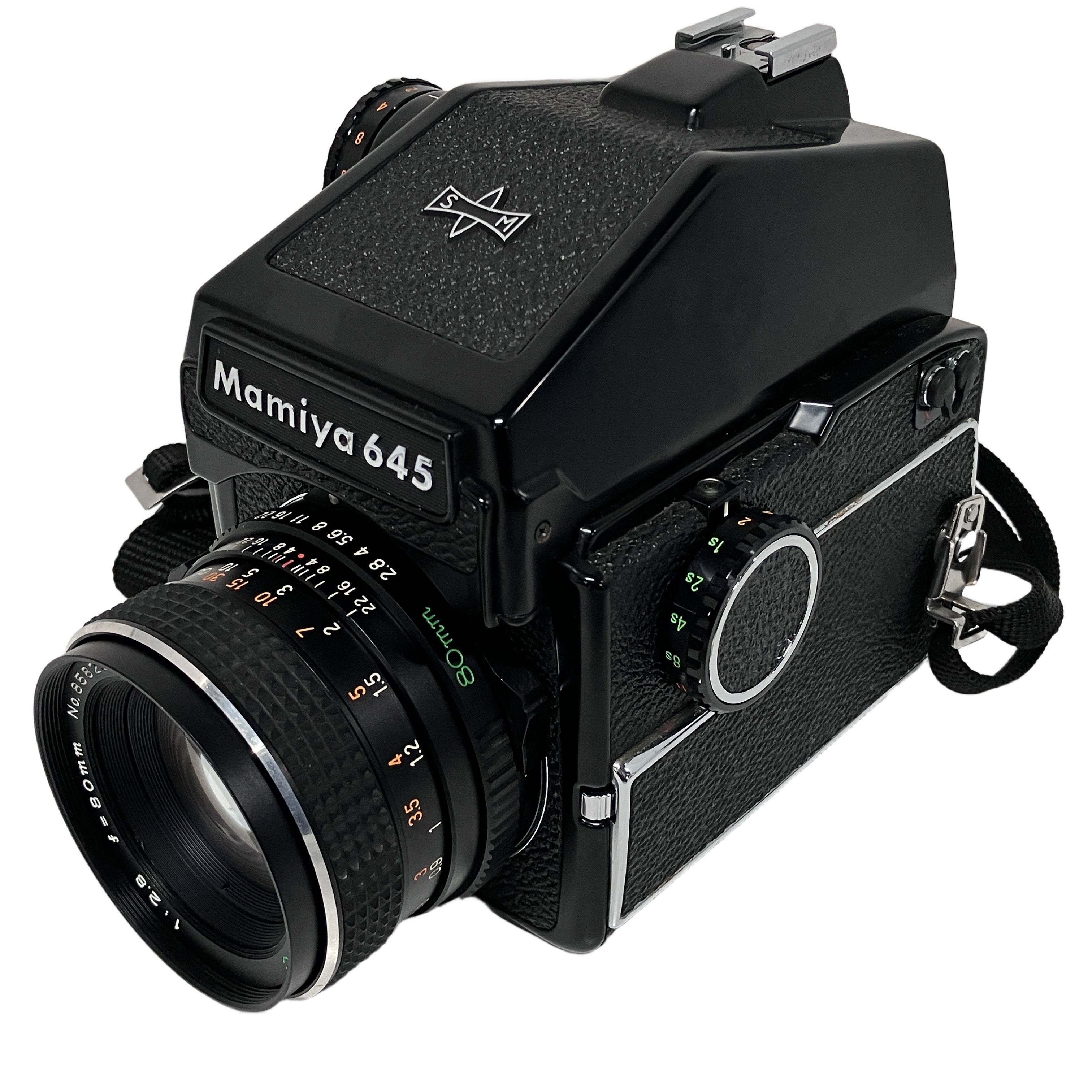 MAMIYA M645 MAMIYA-SEKOR C 80mm F2.8 中判カメラ