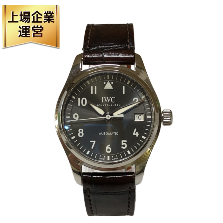 IWC IW324001 腕時計 黒文字盤