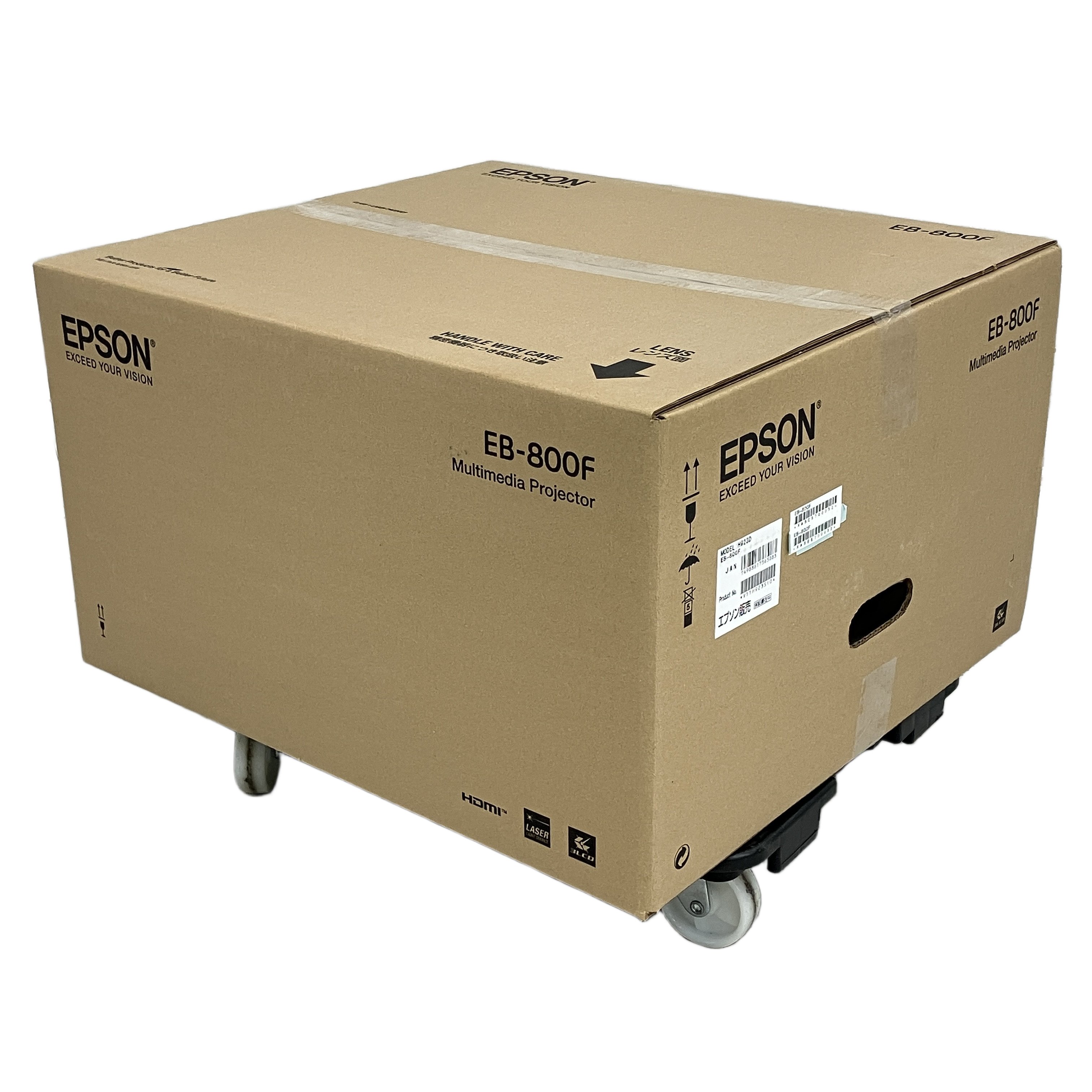 EPSON EB-800F|5000lmのレーザー光源、超短焦点が実現する影のない鮮明な大画面