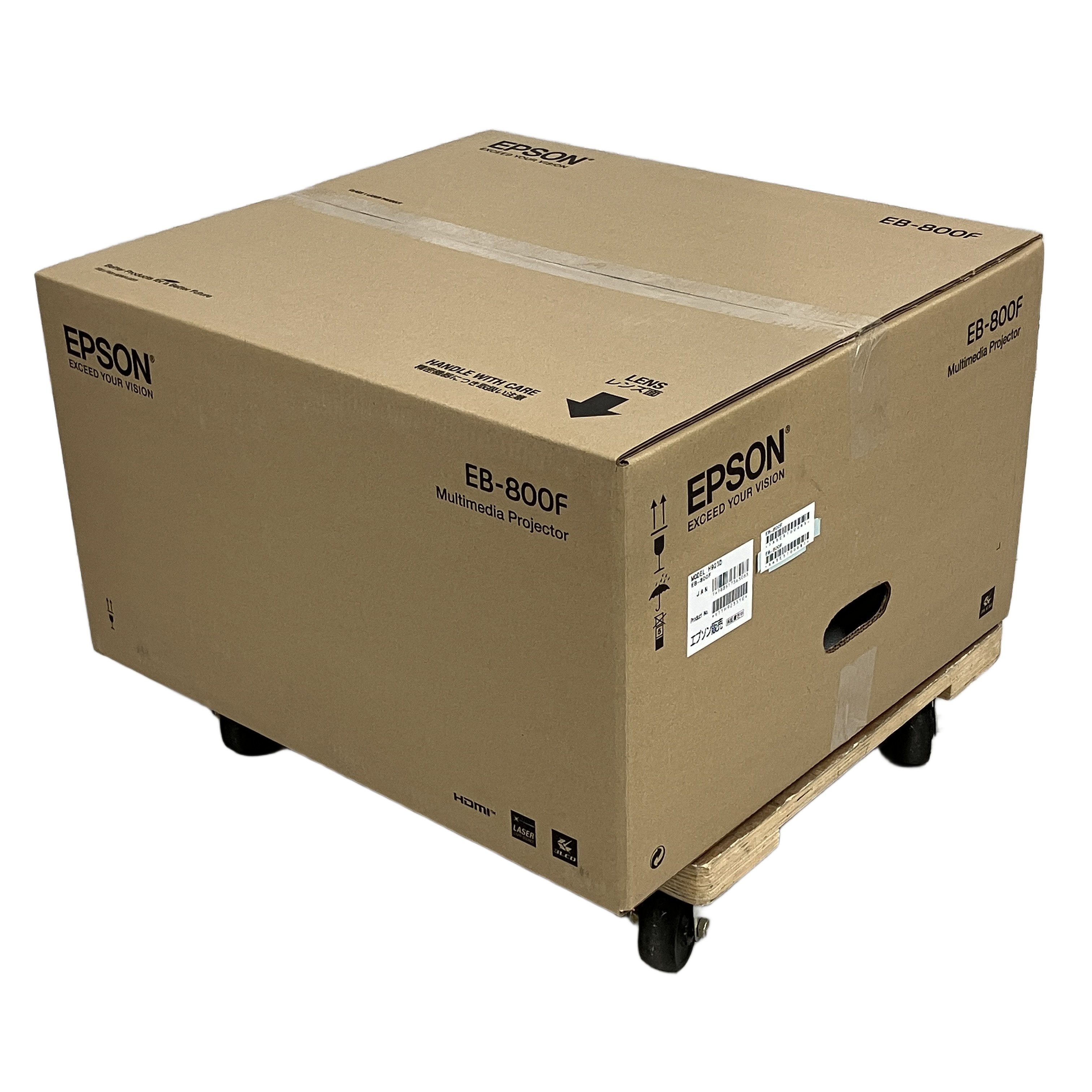  EPSON EB-800F (超短焦点 / フルHD / レーザープロジェクター):数センチの距離が、130インチの圧倒的スクリーンに変わる魔法。