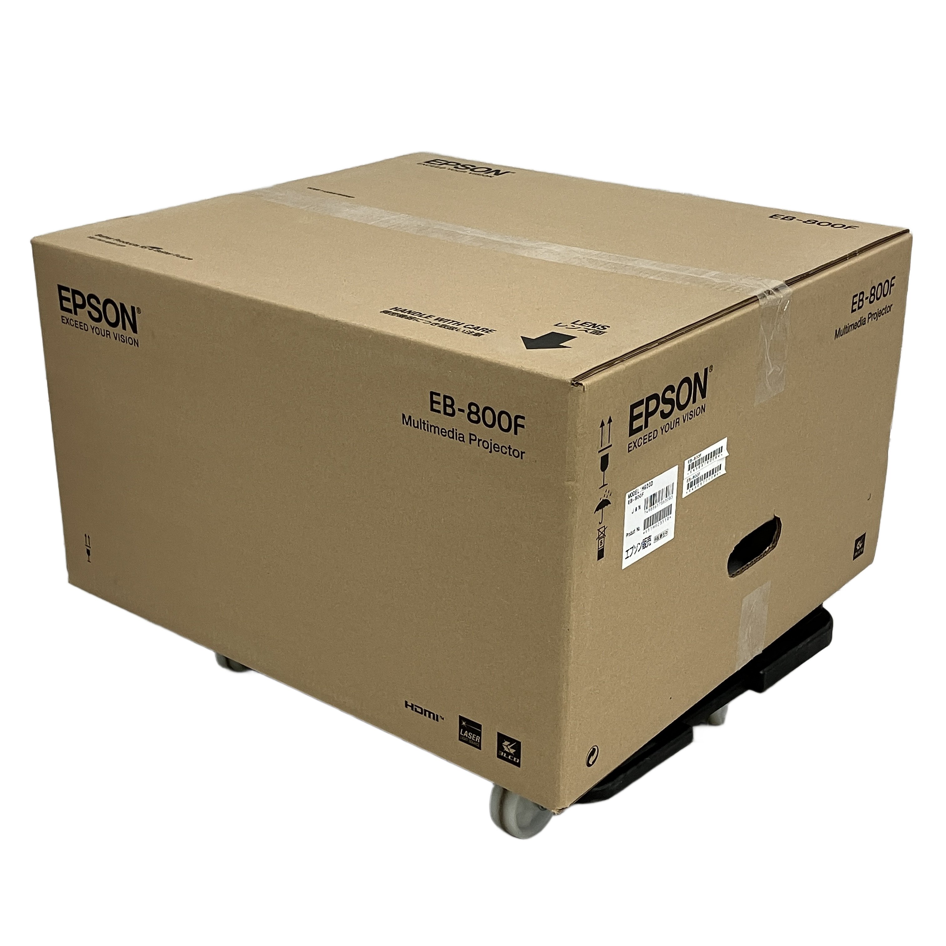  EPSON EB-800F (超短焦点 / フルHD / レーザープロジェクター):数センチの距離が、130インチの圧倒的スクリーンに変わる魔法。