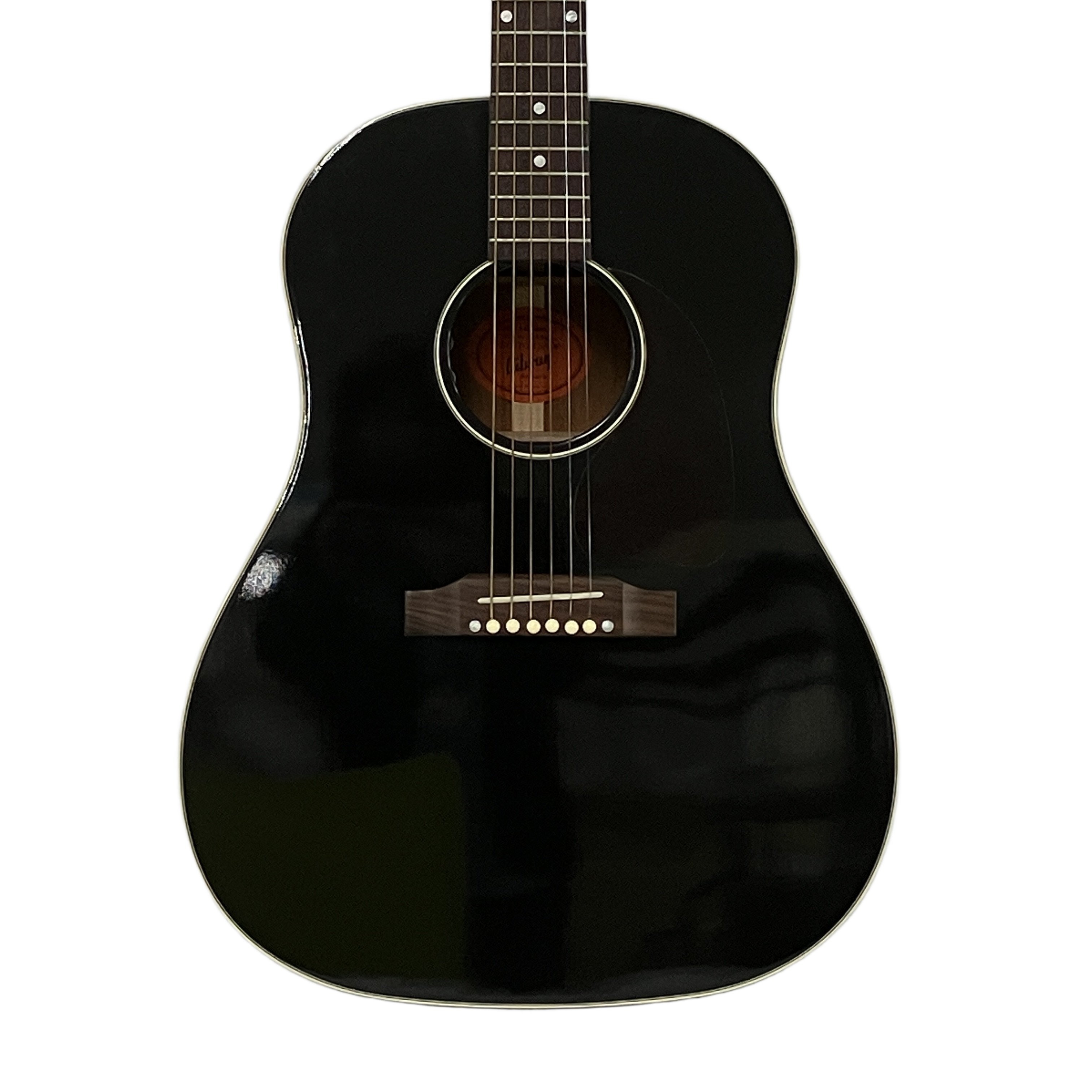 Gibson Limited Edition J-45 Ebony (エレアコ仕様 / アコースティックギター):泥臭くも美しい、ロックの魂を宿す至高の黒。