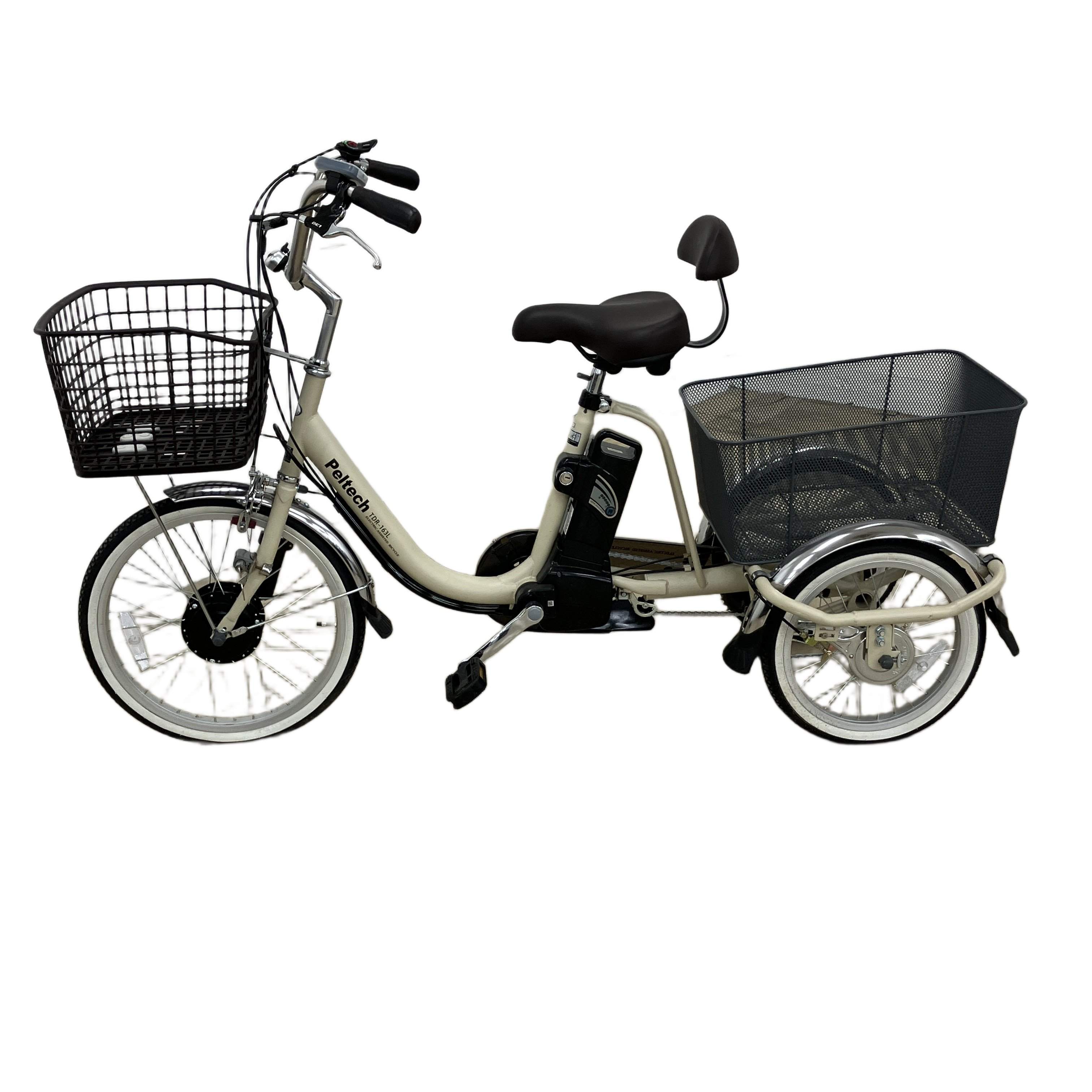 PELTECH TDR-163L 電動アシスト三輪車