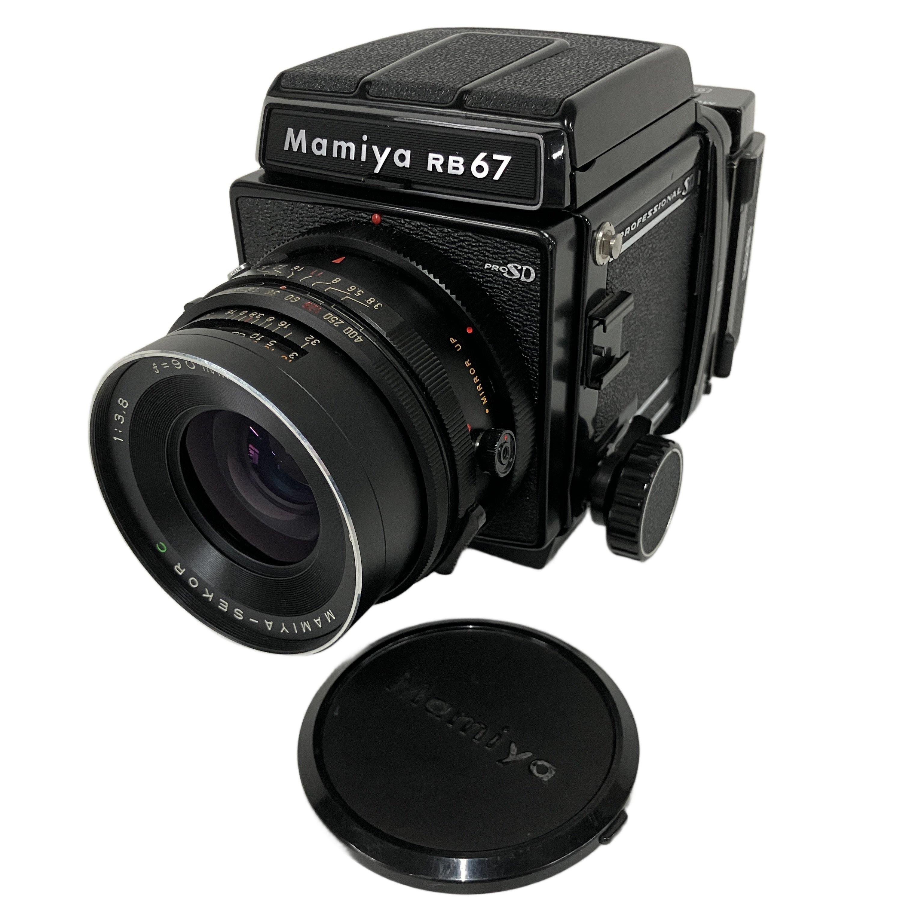 ★MAMIYA RB67 proSD 90mmセット 機械式中判の銘機、修理前提のジャンク品★