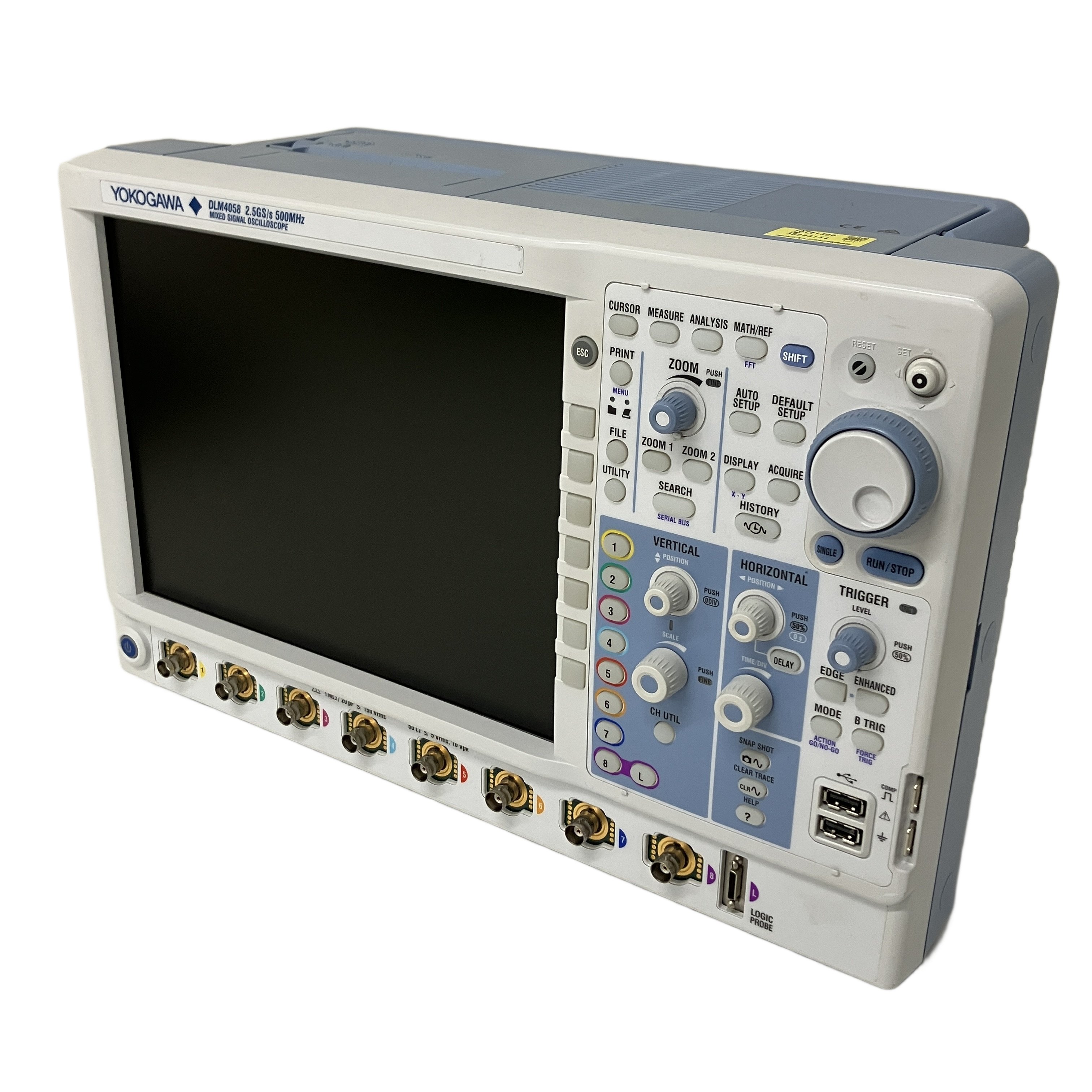 ★YOKOGAWA DLM4058 アナログ8ch対応、三相計測も余裕のミックスドシグナル機★