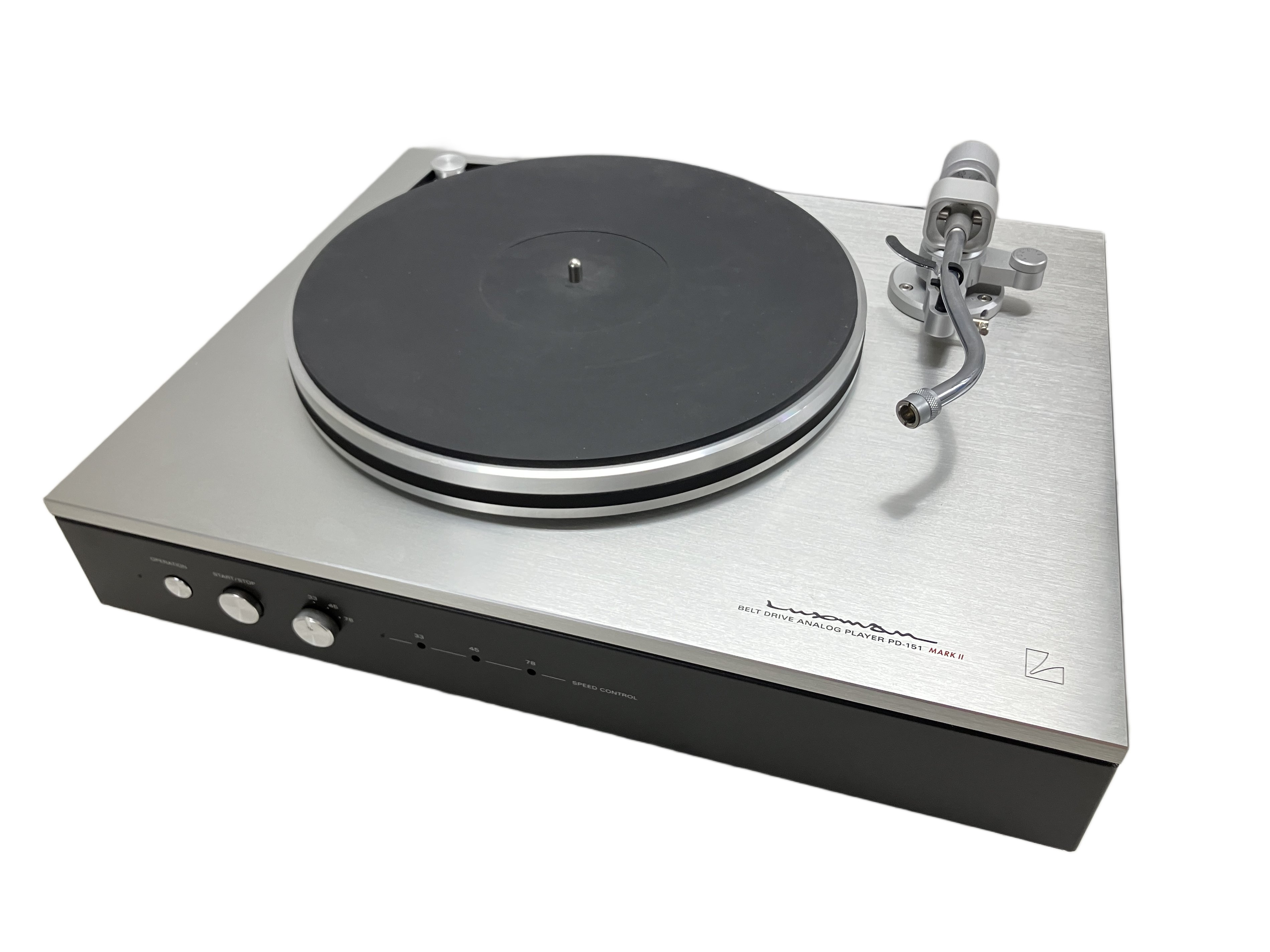 LUXMAN PD-151 MARKII / 伝統の精密構造と機能美を極めた純粋なベルトドライブ