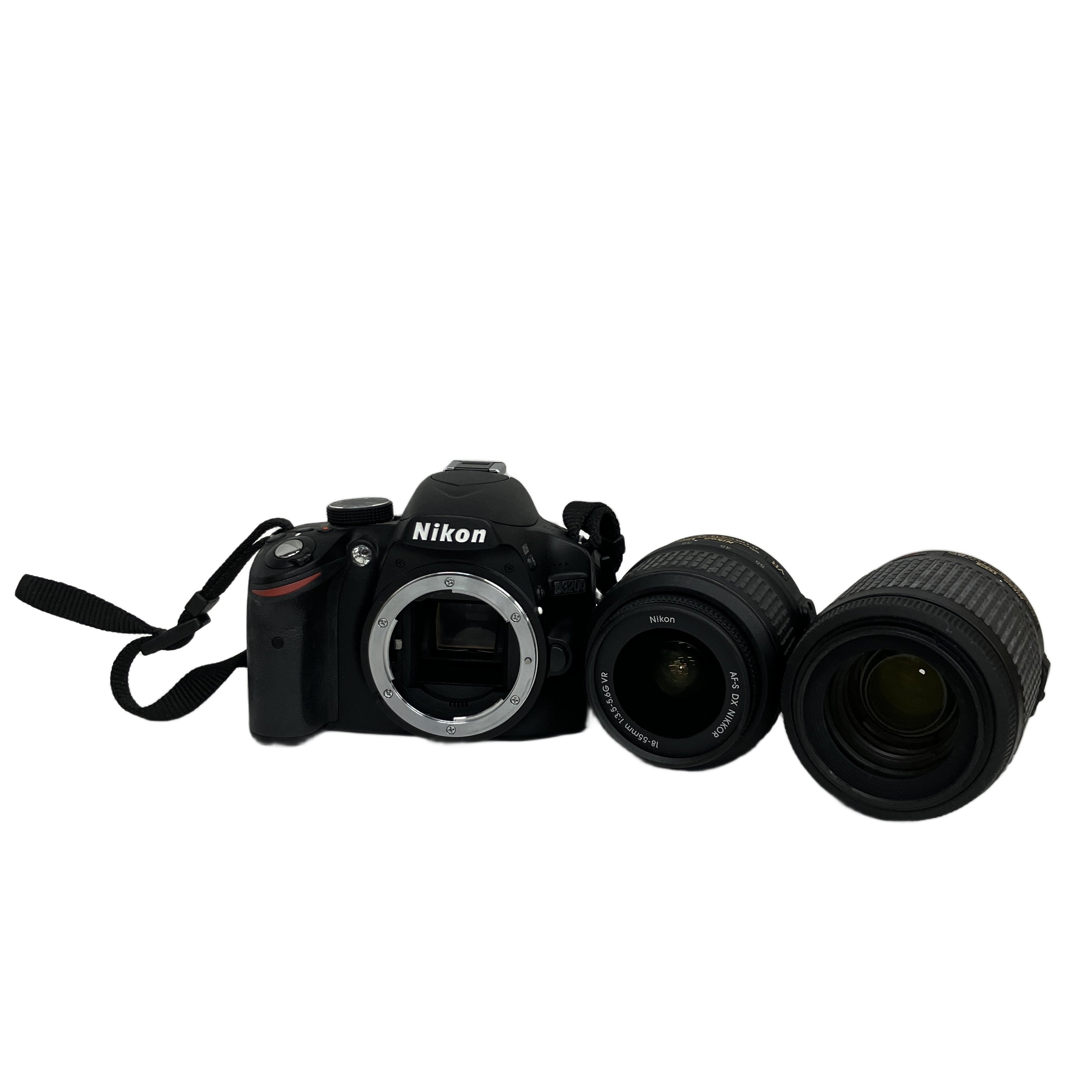 NIKON D3200 18-55mm/55-200mm カメラ