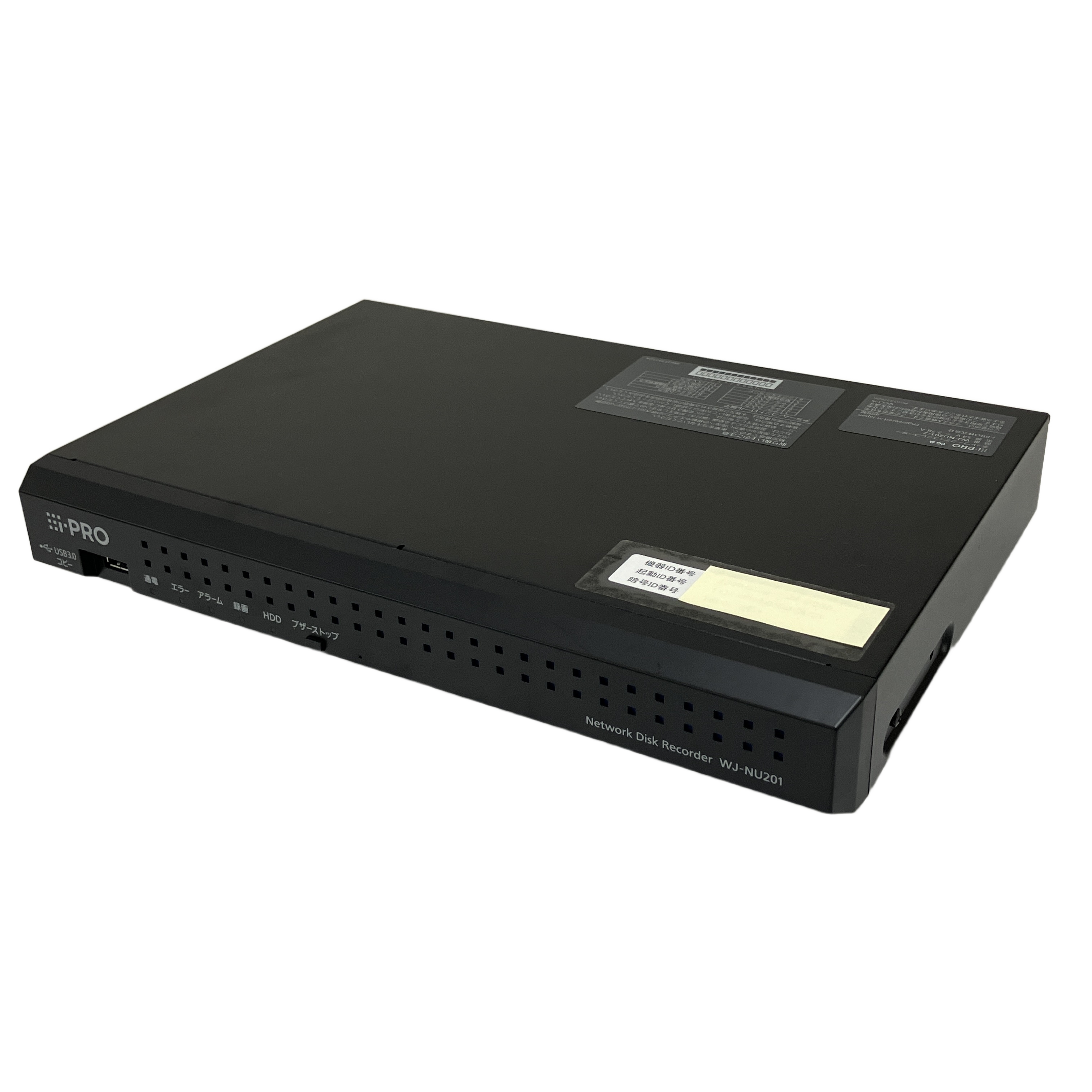 i-PRO WJ-NU201/2:PoE給電内蔵で「かんたん設置」を実現した、2TB HDD搭載の8chネットワークレコーダー