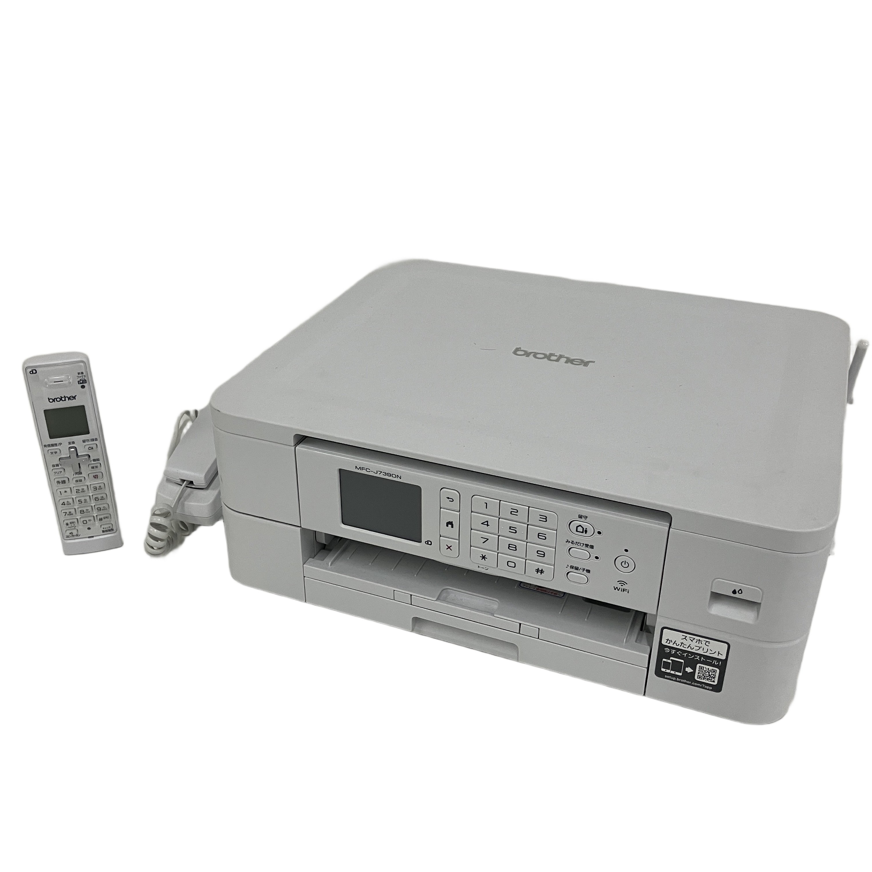 BROTHER MFC-J739DN FAX複合機 子機付き