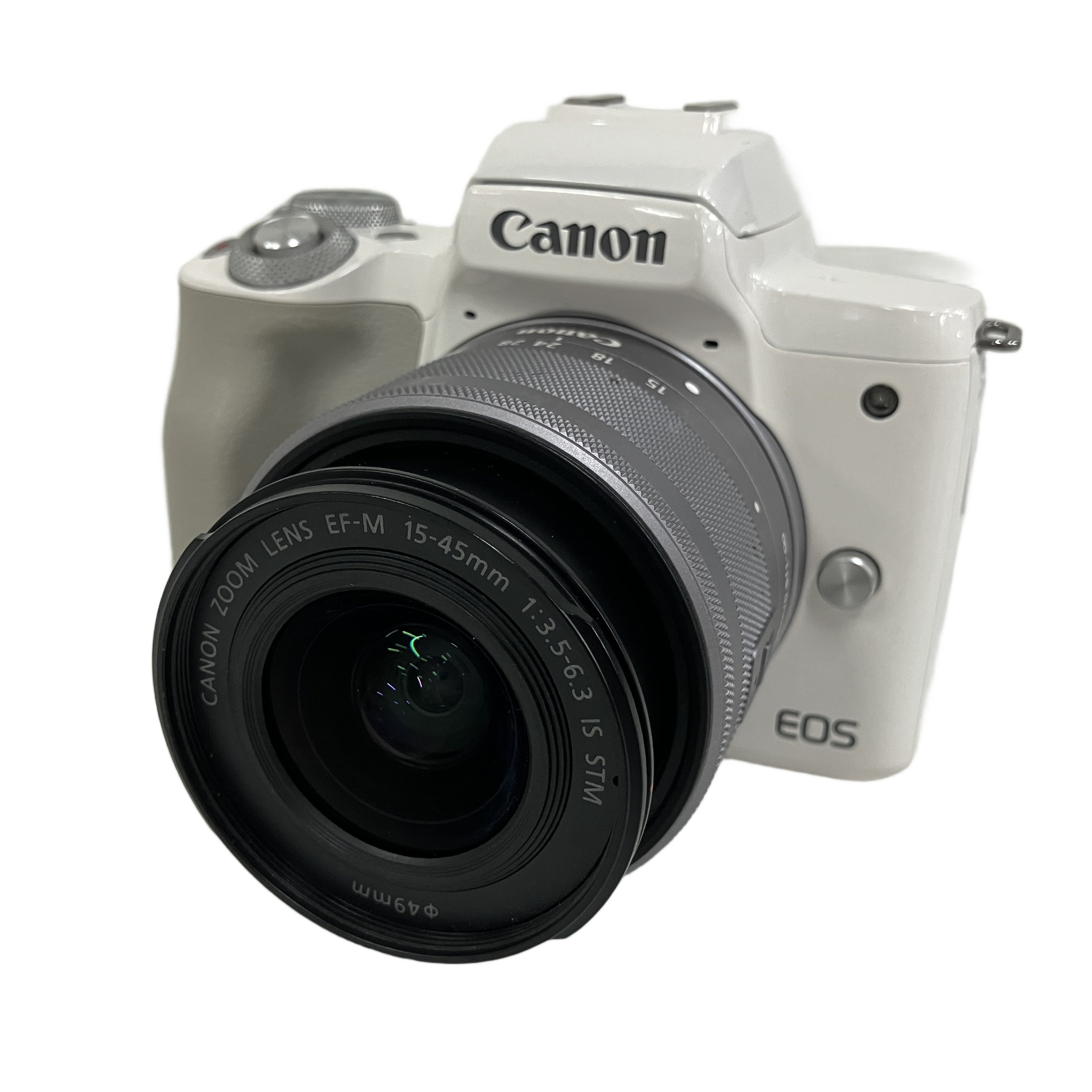 Canon EOS Kiss M EF-M 15-45mm IS STM レンズキット|小型軽量と本格画質を両立、瞳AFで一瞬を逃さないミラーレス