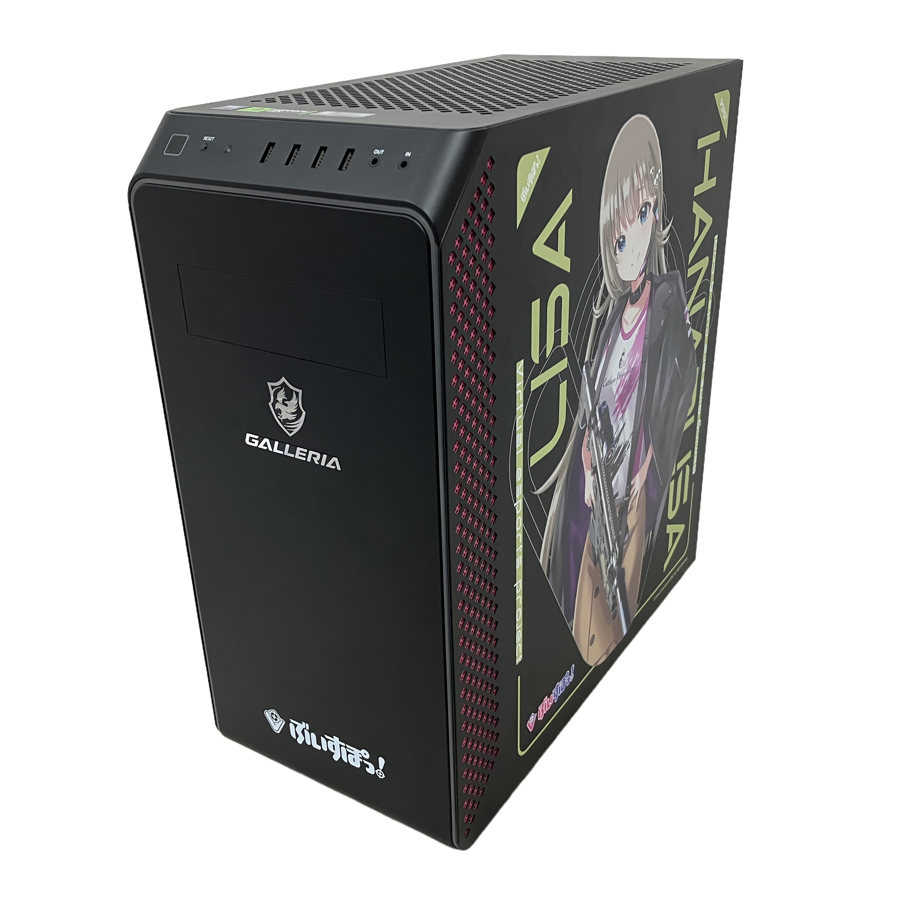 ★GALLERIA ぶいすぽっ! コラボPC RTX 5070 Ti搭載、最高峰の配信・競技環境をこの1台で★