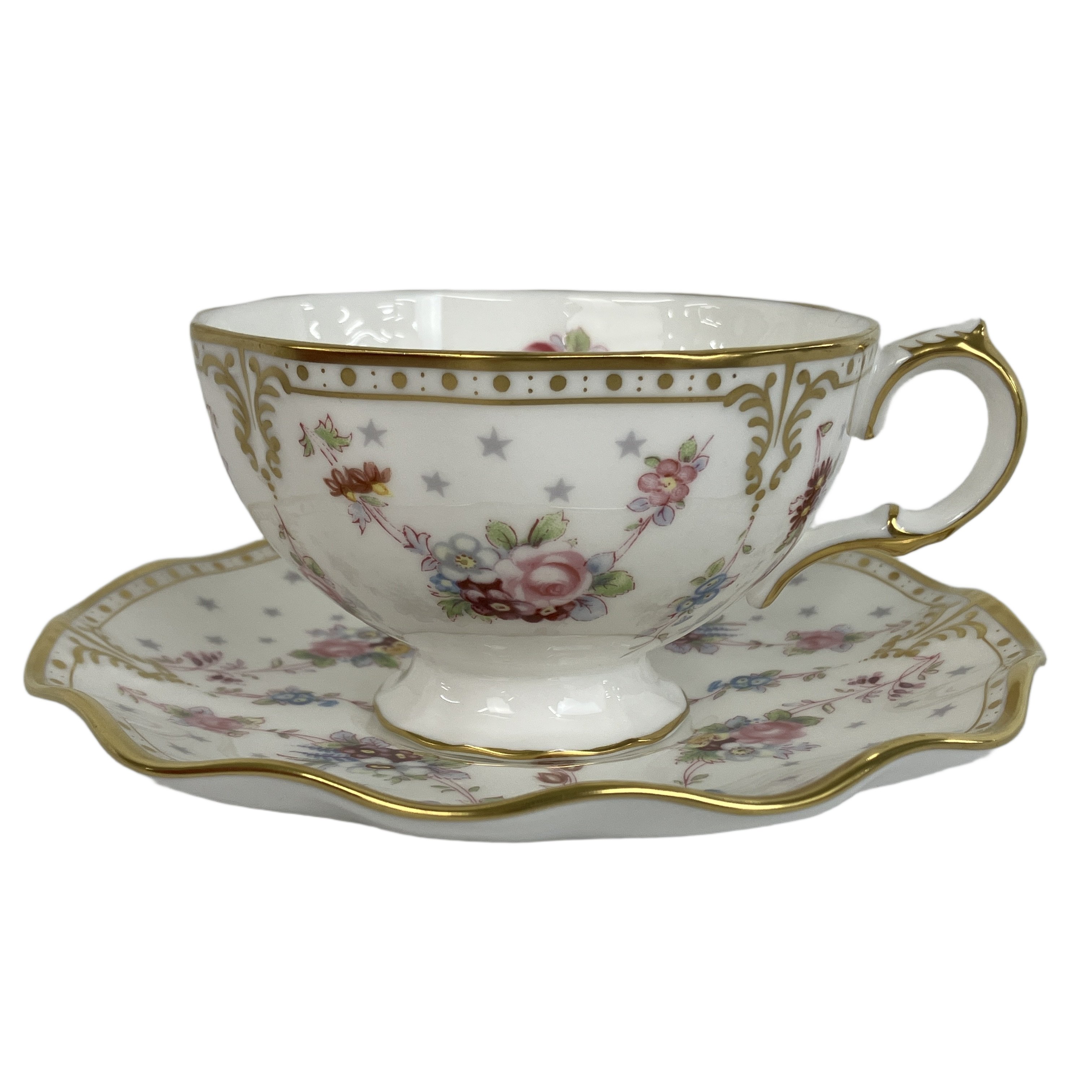 ROYAL CROWN DERBY ロイヤルアントワネット カップ&ソーサー