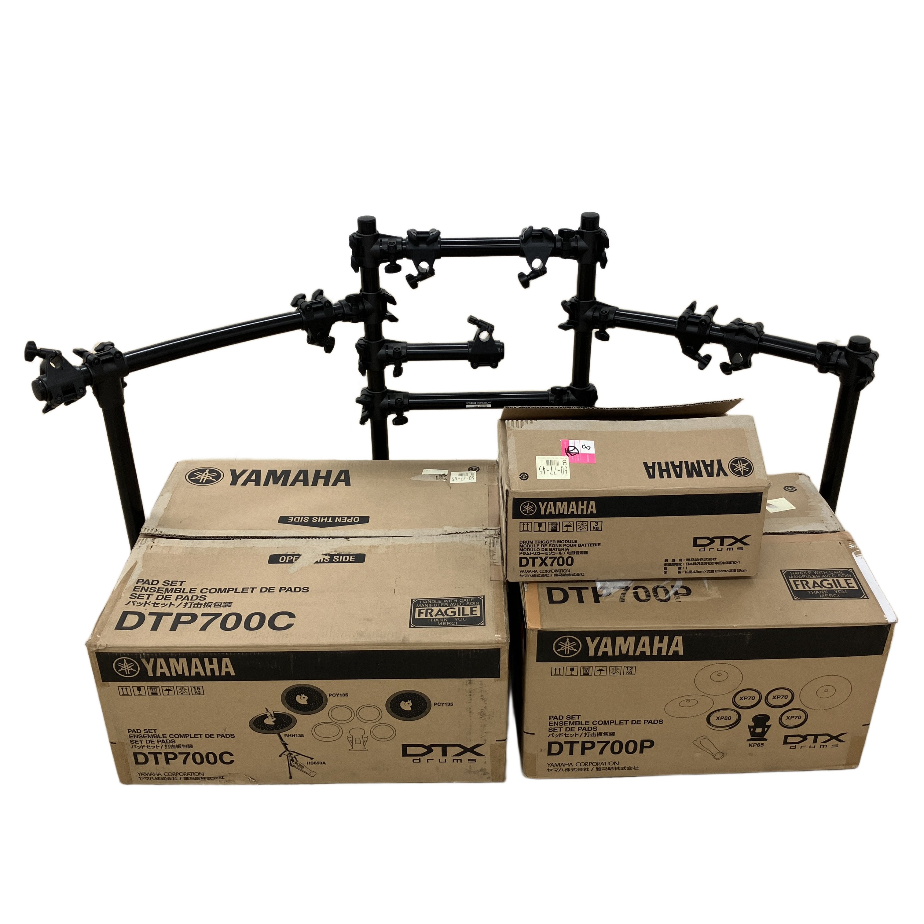 YAMAHA DTX700 電子ドラム。自宅での練習に!