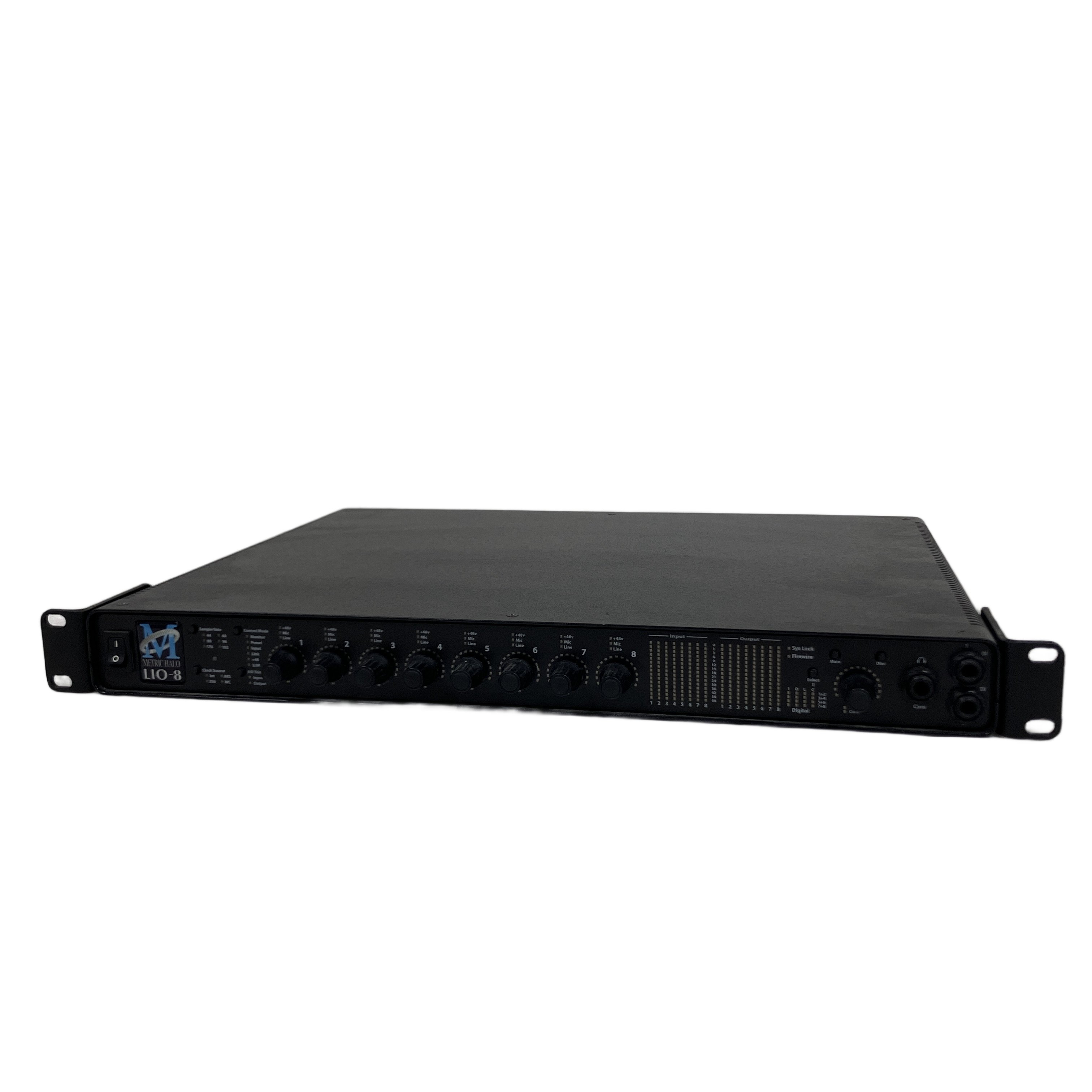Metric Halo LIO-8|マスタリンググレードのAD/DAと強力なDSP、プロの現場を支える至高の多機能オーディオインターフェース