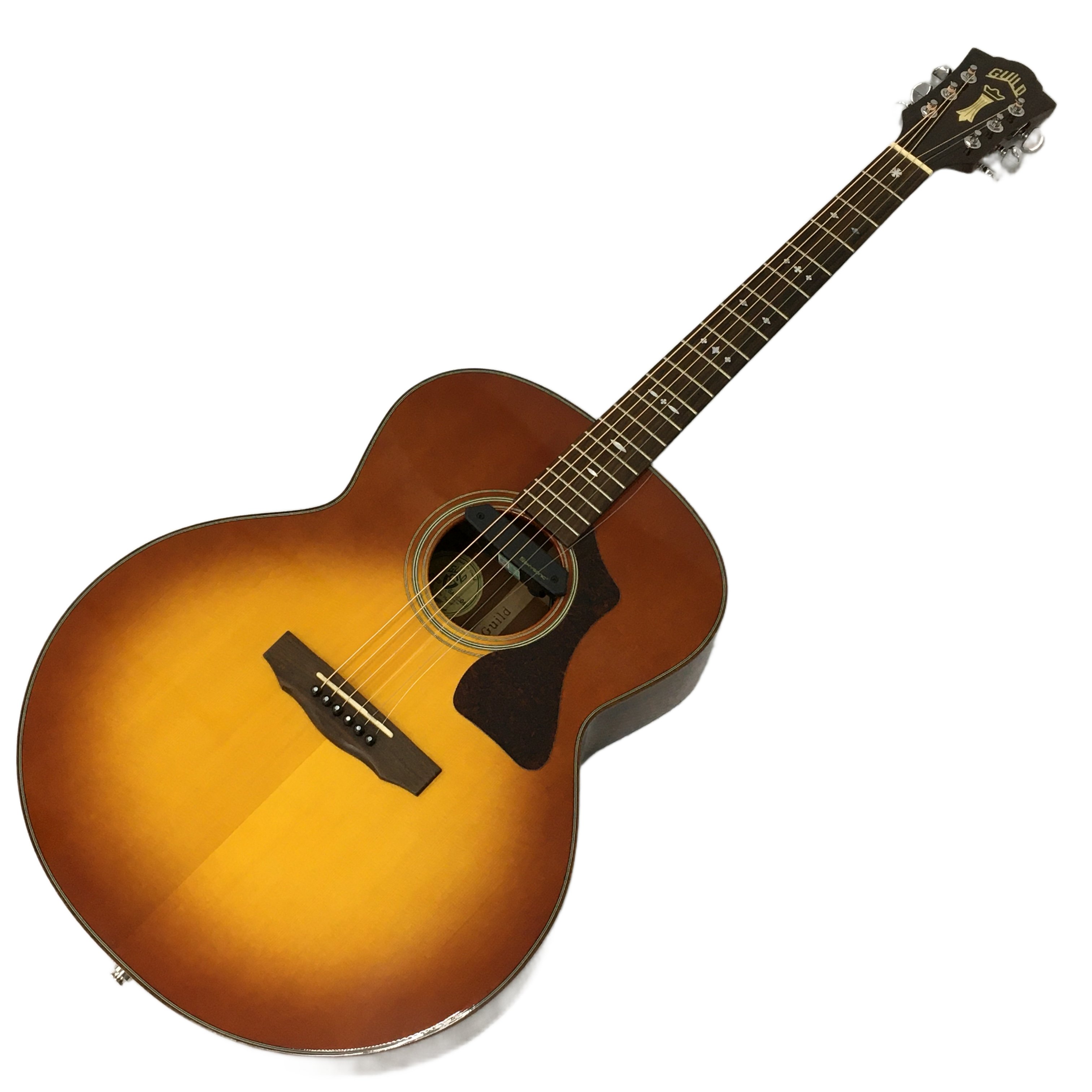 GUILD GAD-JF48 AMB SB|オール単板のジャンボボディが放つ圧倒的音圧、高性能ピックアップ搭載の即戦力モデル