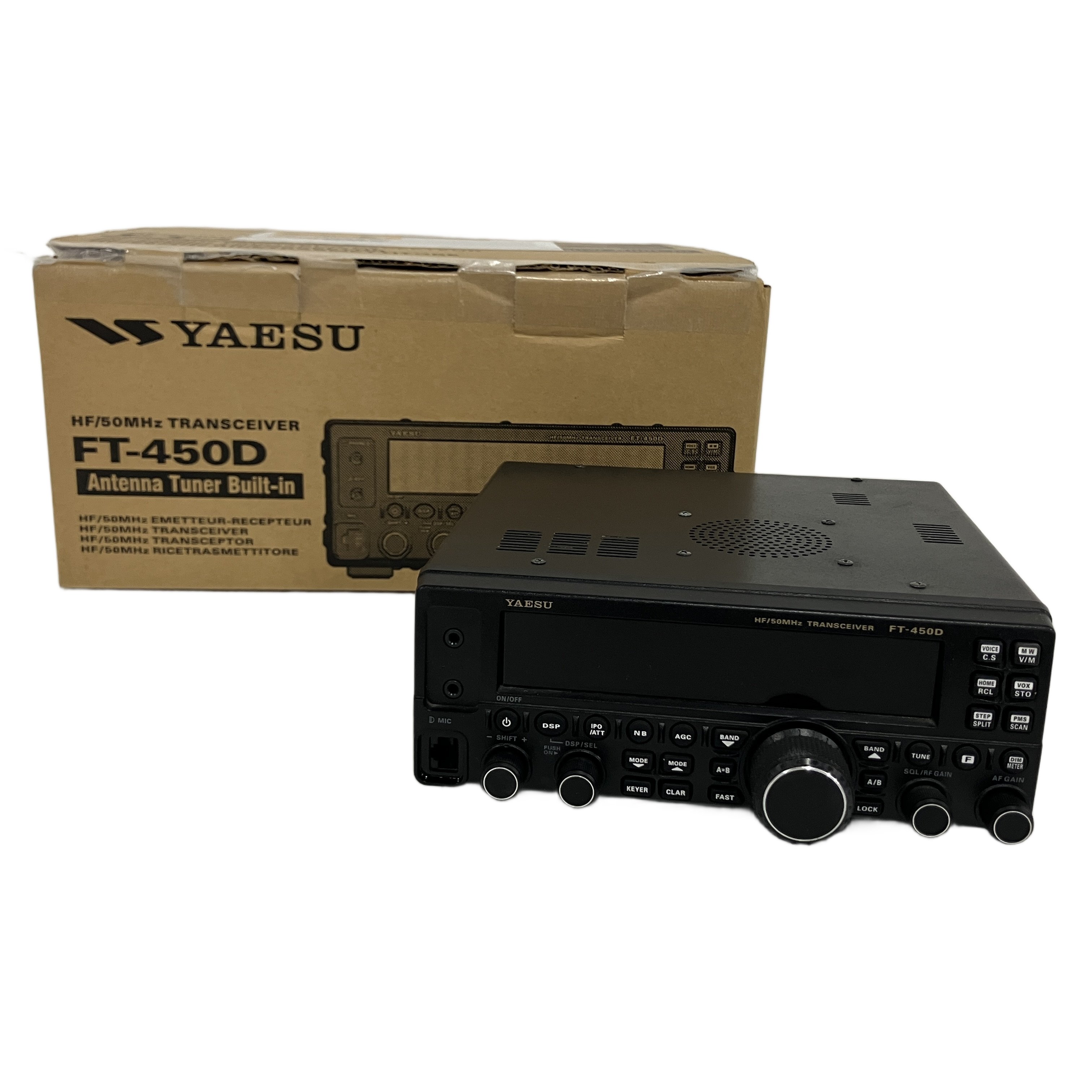 YAESU FT-450D トランシーバー HF 50MHz 100W