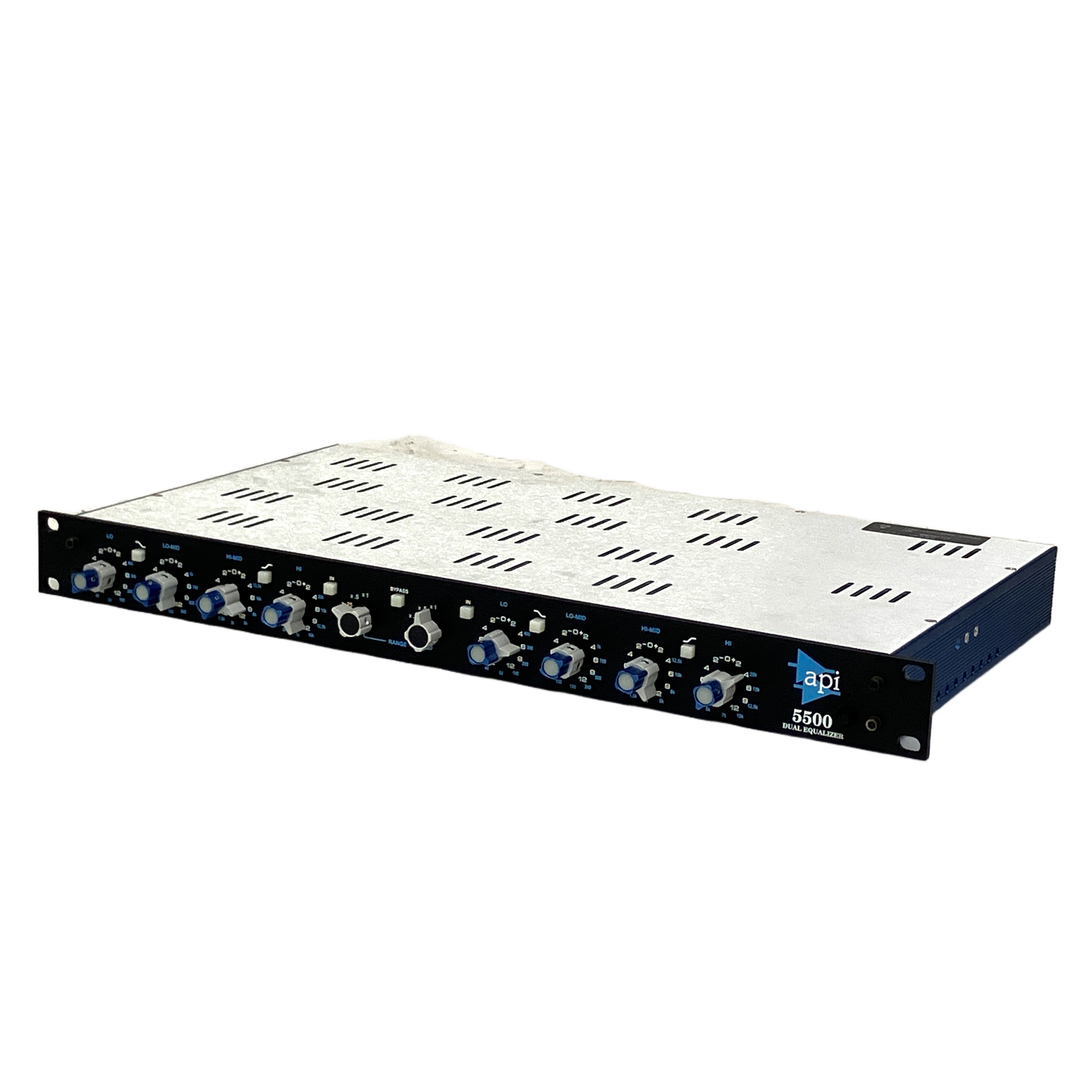 API 5500 Dual Equalizer:原音の艶を極限まで引き出す、マスタリング・グレードの至高のアウトボード。