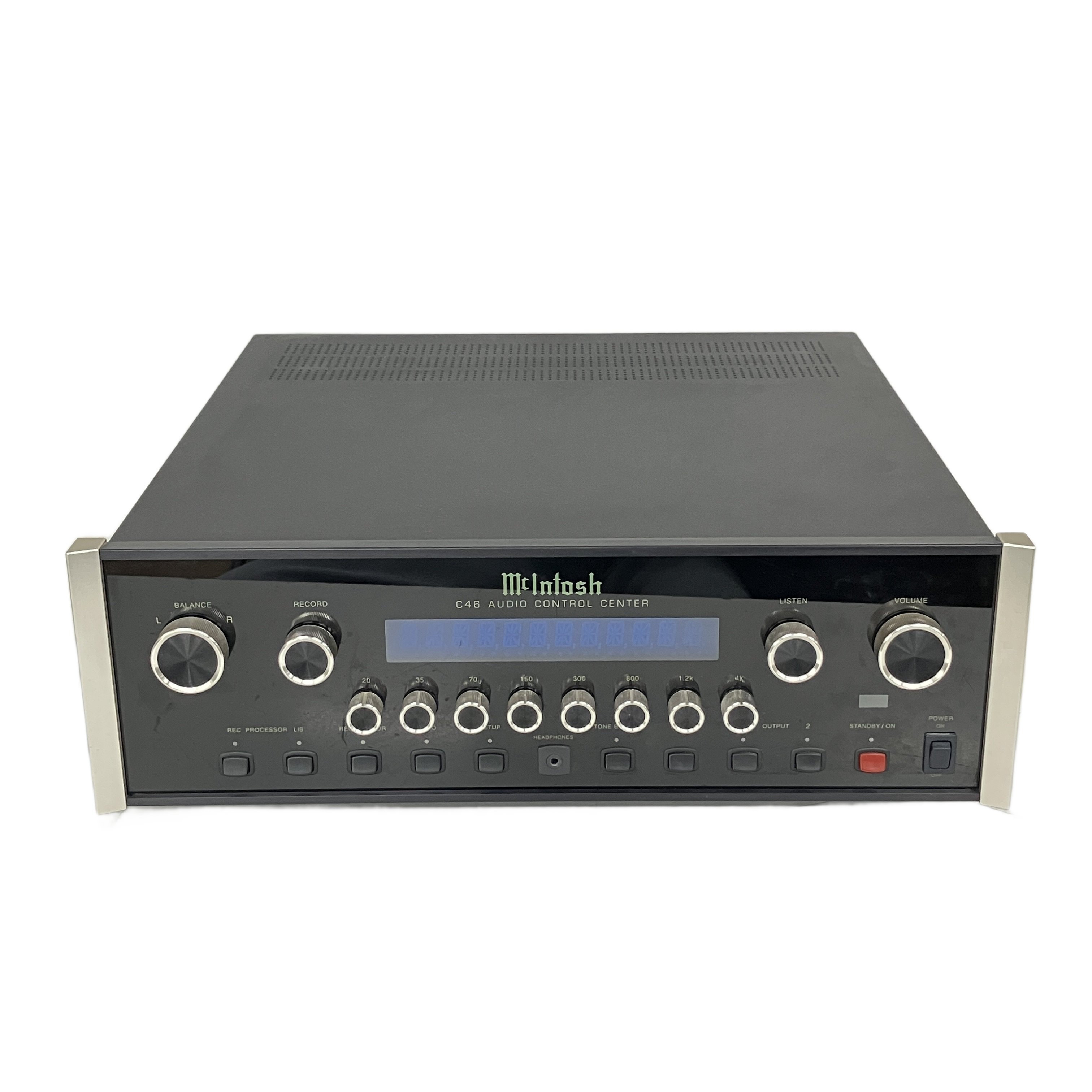 McIntosh C46|伝統の8バンドイコライザーを搭載、理想の音色を自在に操るコントロールアンプの銘品