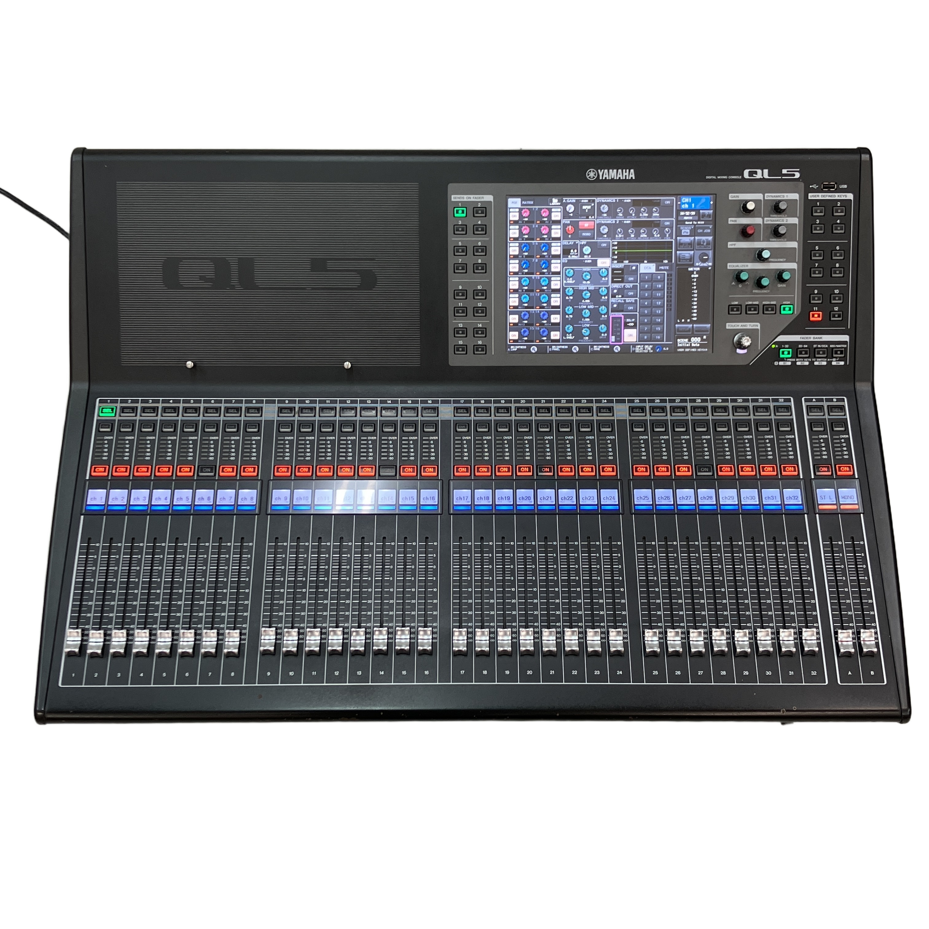 ★YAMAHA QL5 デジタルミキサー 専用ハードケース付 中古 プロ仕様の操作性と信頼性★