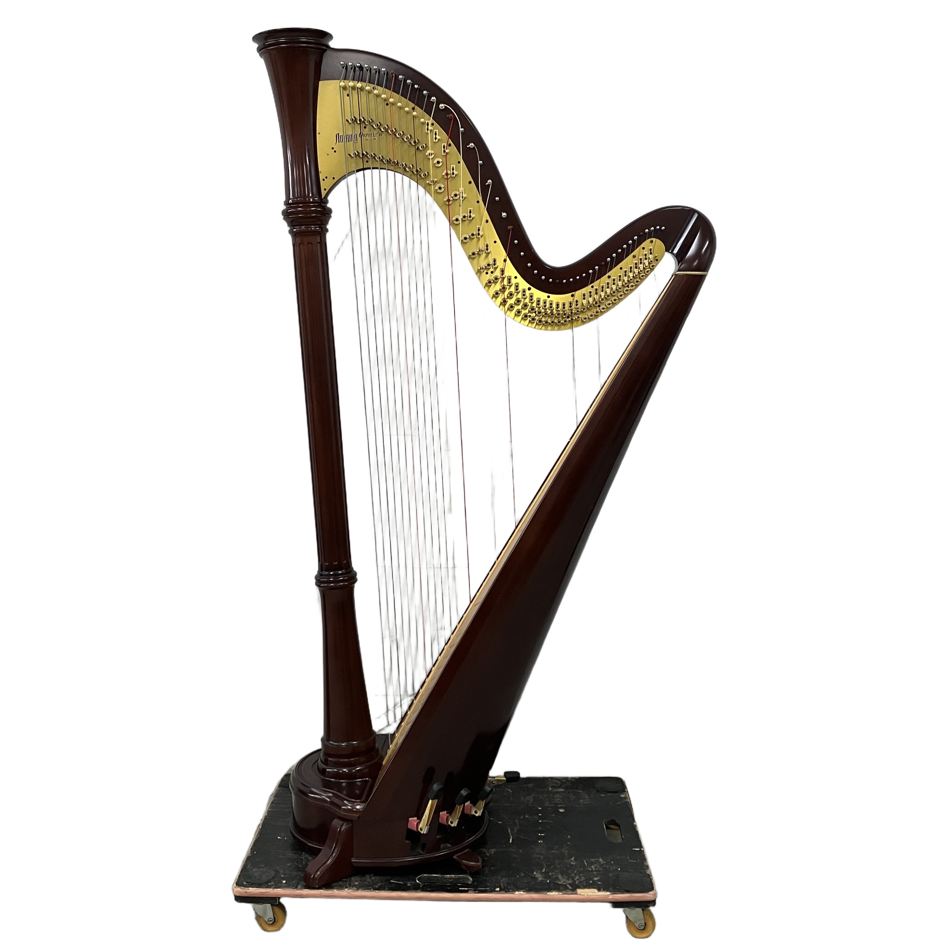 青山ハープ ORPHEUS 46A (オルフェウス 46A) | 国産ハープの最高峰、青山が誇るプロフェッショナル・グランドハープ。
