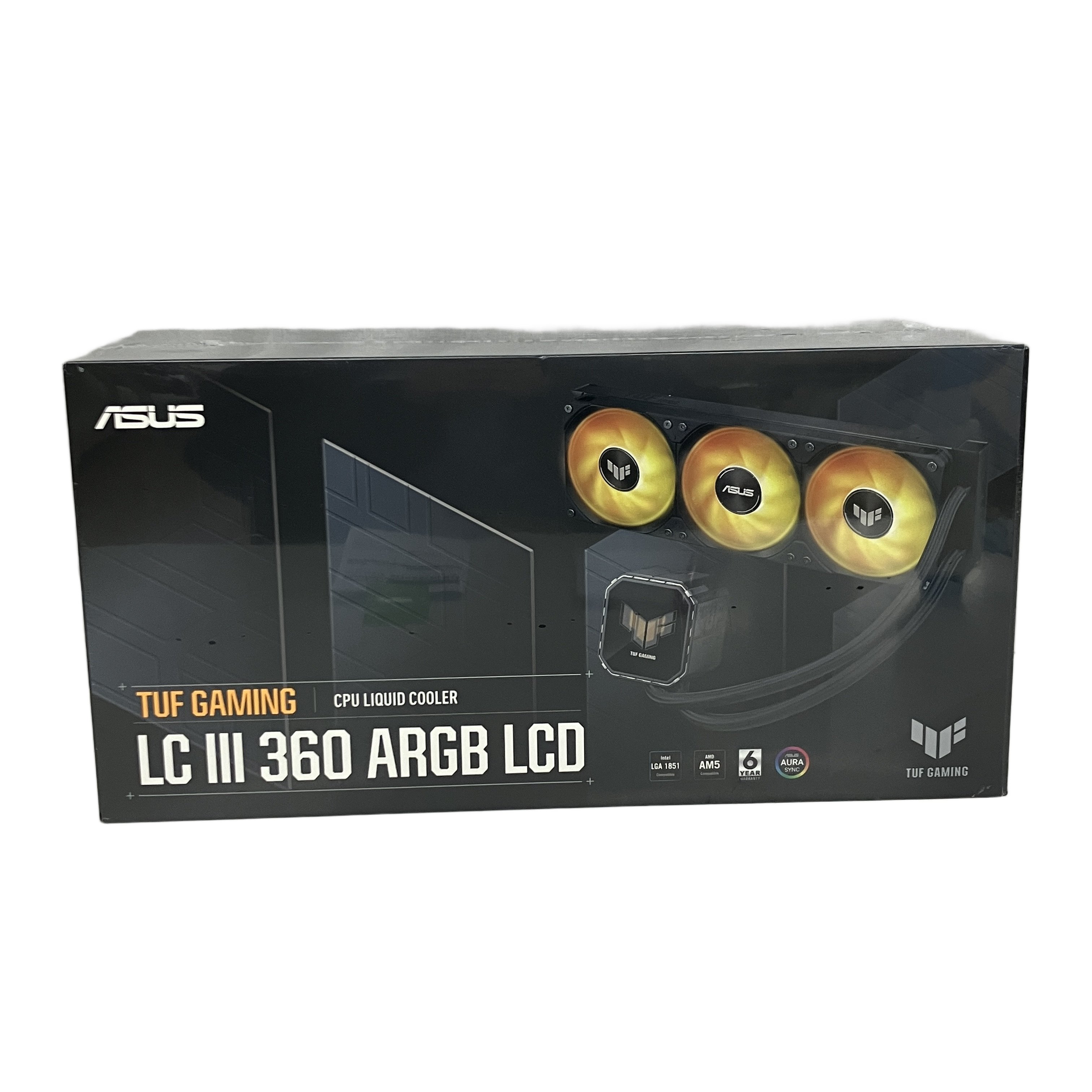 ASUS TUF GAMING LC III 360 ARGB LCD CPUクーラー